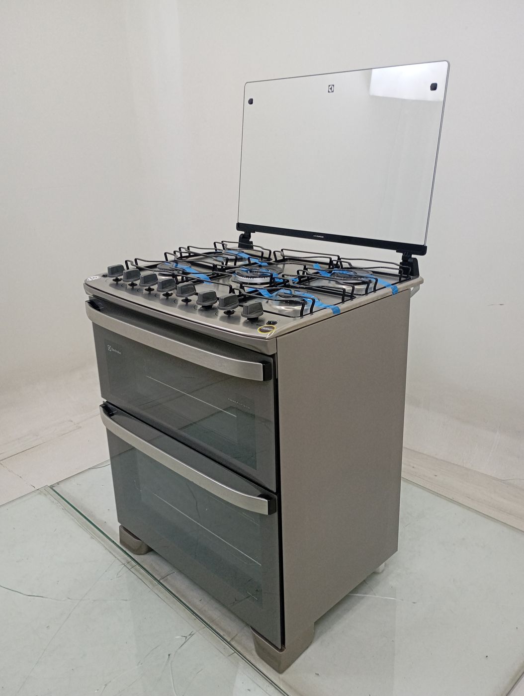 FOGAO ELECTROLUX FE5DC 5 BOCAS DUPLO FORNO PE