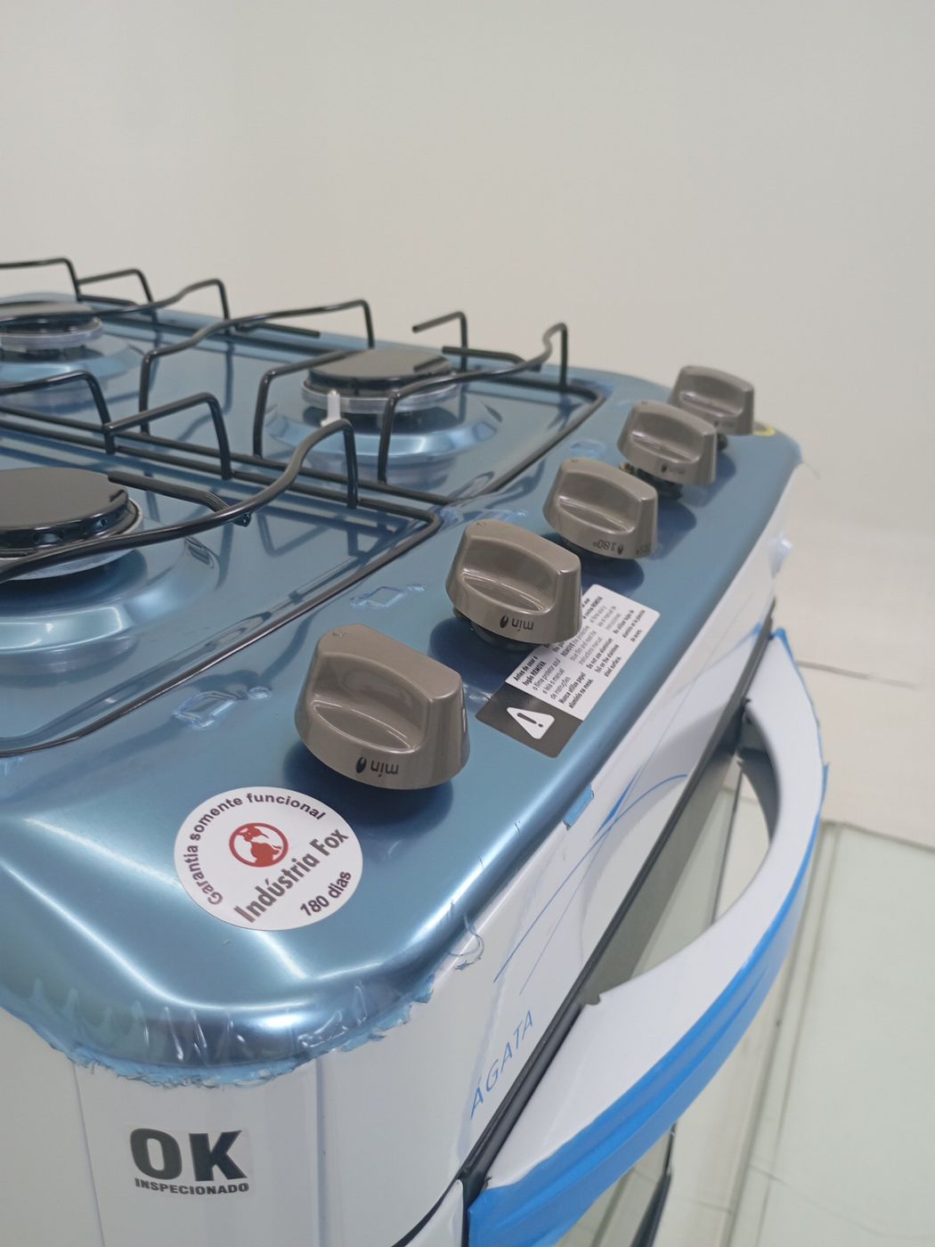 FOGAO ESMALTEC AGATA A GAS C/ ACENDIMENTO AUT