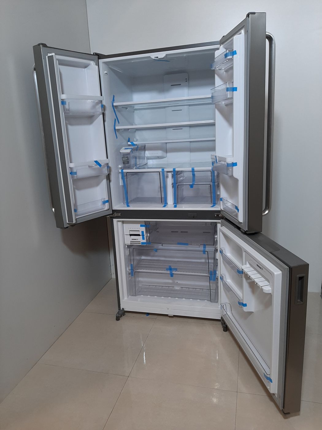 REFRIGERADOR BRASTEMP 3PORTAS 540L PL - INOX