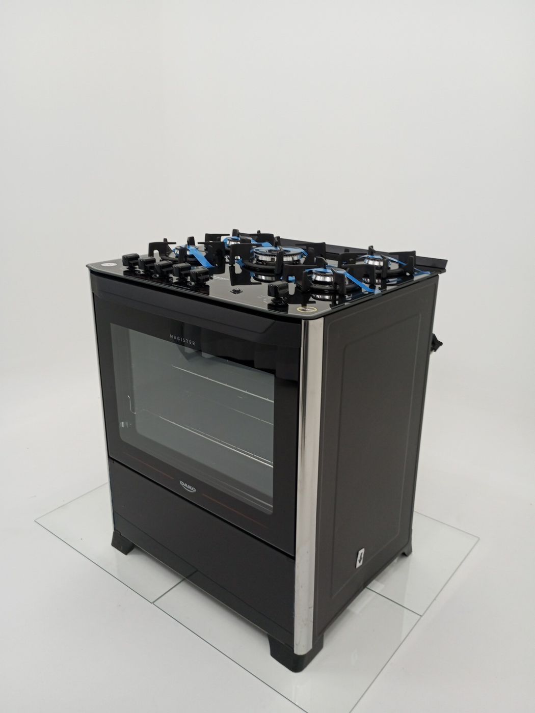 FOGAO DAKO 5 BOCAS MESA DE VIDRO MAGISTER - P