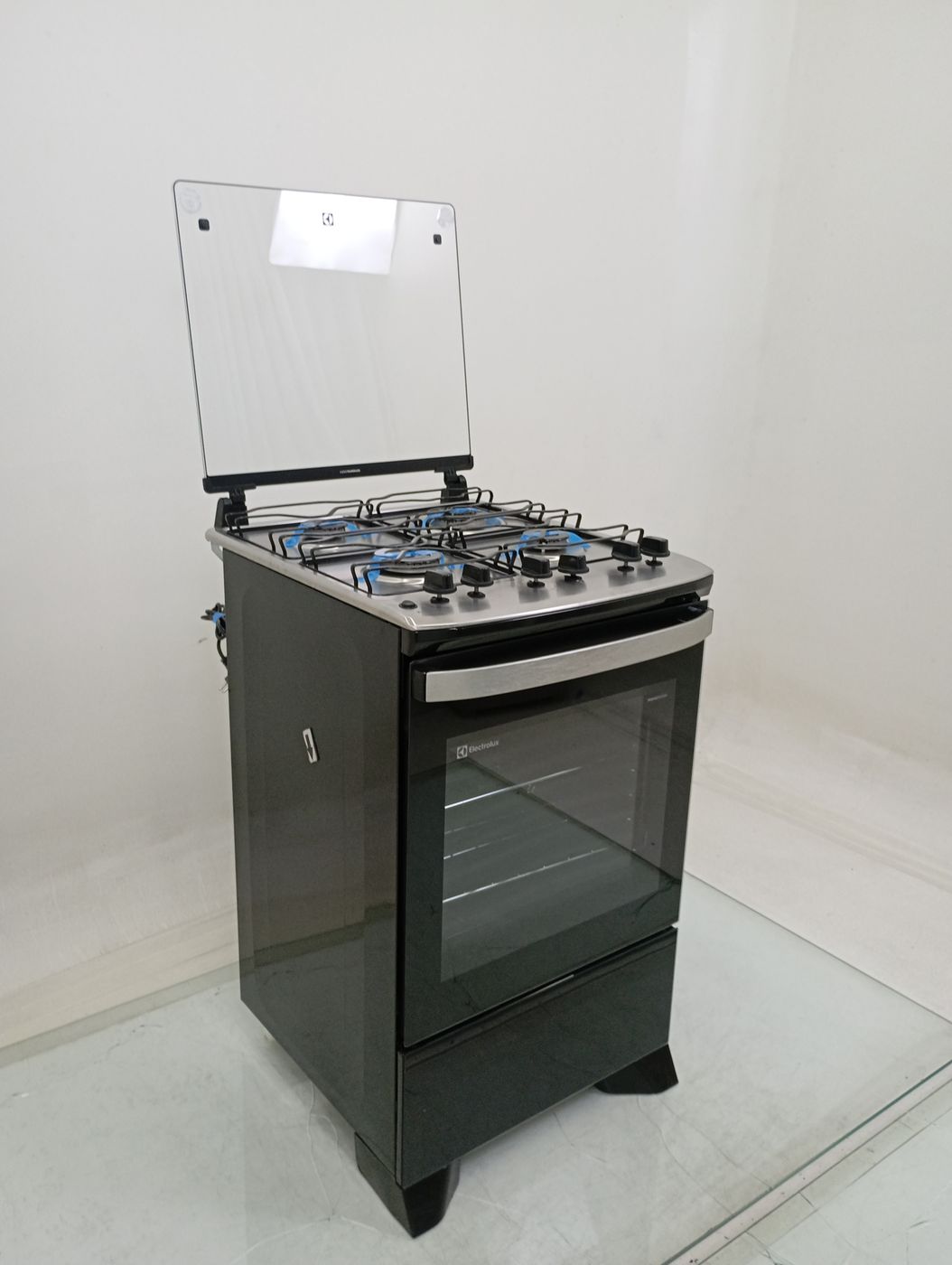 FOGAO ELECTROLUX FE4TP 4 BOCAS MESA INOX COM 