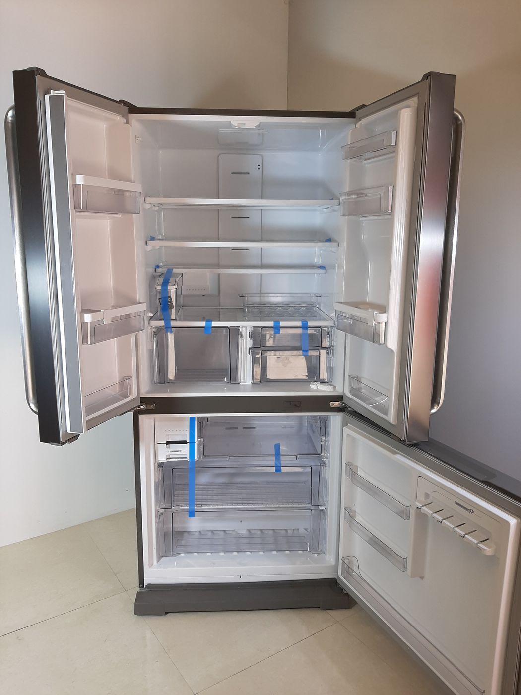 REFRIGERADOR BRASTEMP 3PORTAS 540L PL - INOX