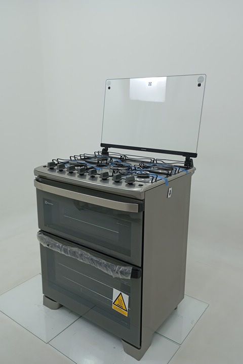 FOGAO ELECTROLUX FE5DC 5 BOCAS DUPLO FORNO PE