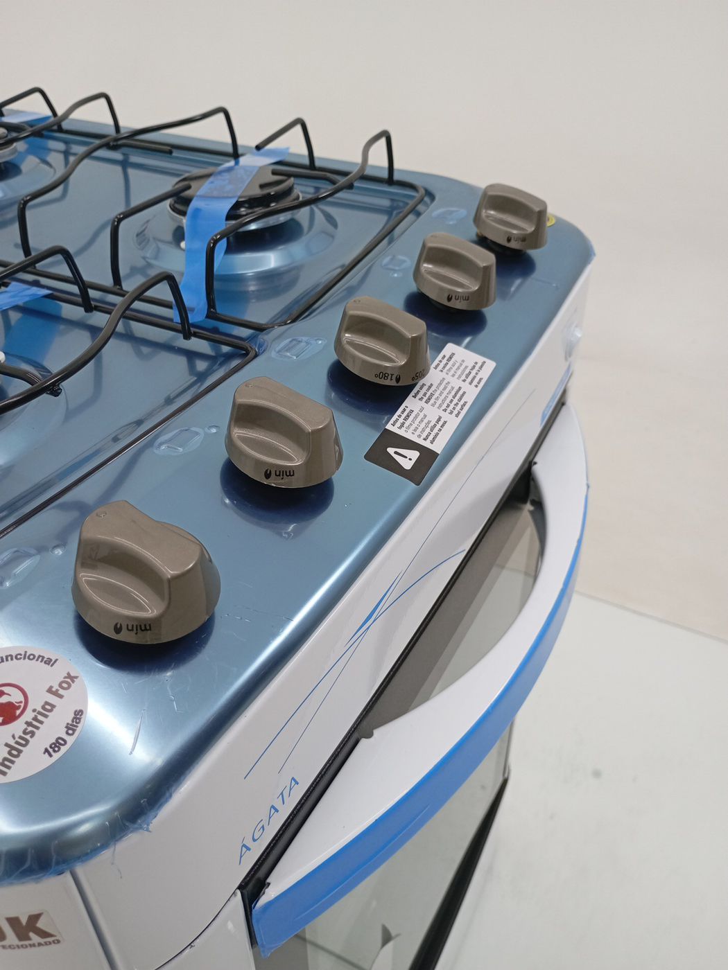 FOGAO ESMALTEC AGATA A GAS C/ ACENDIMENTO AUT