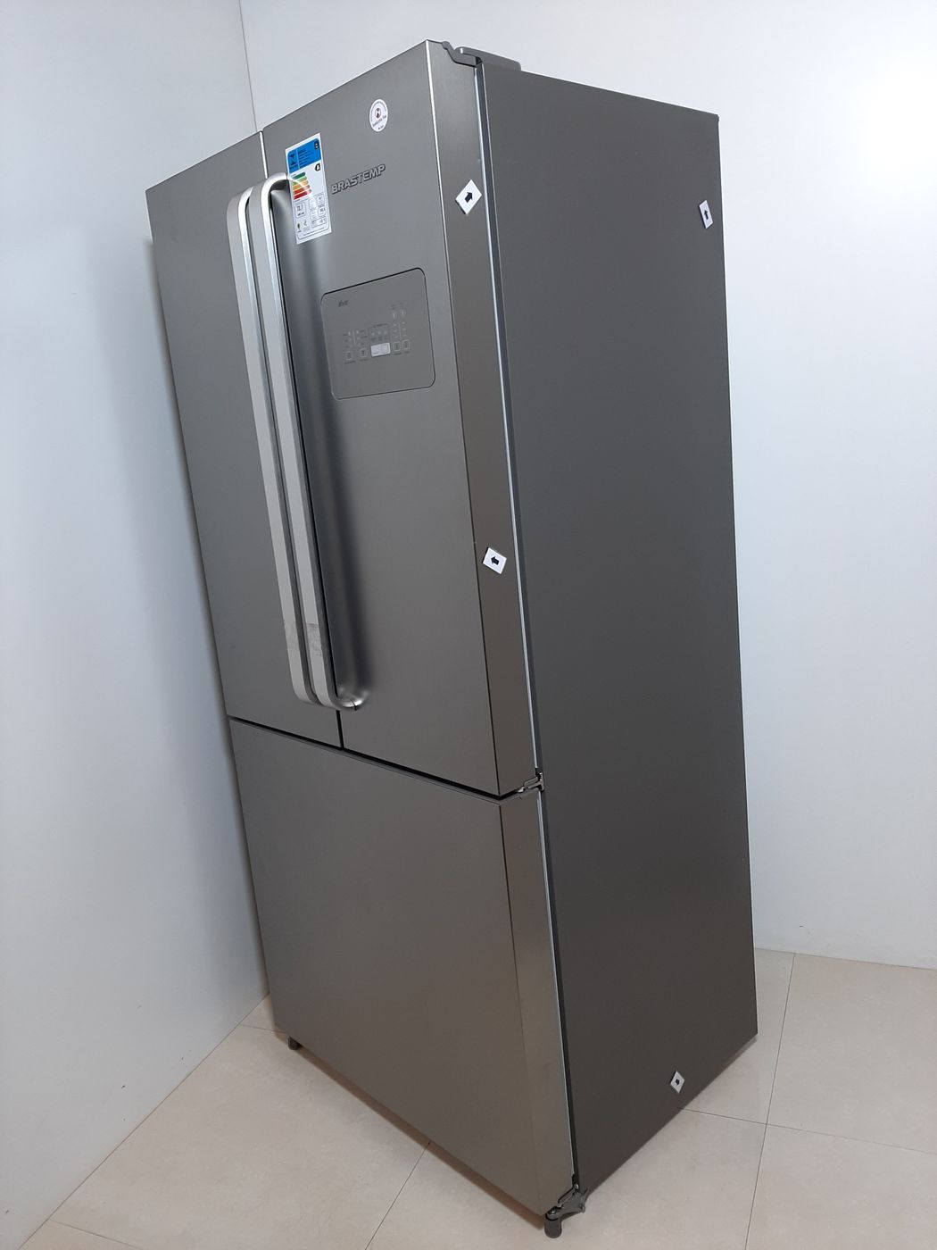 REFRIGERADOR BRASTEMP 3PORTAS 540L PL - INOX