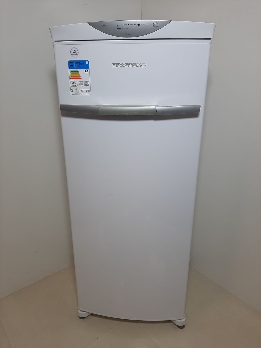 FREEZER BRASTEMP VERTICAL 1 PORTA 197L BR - B