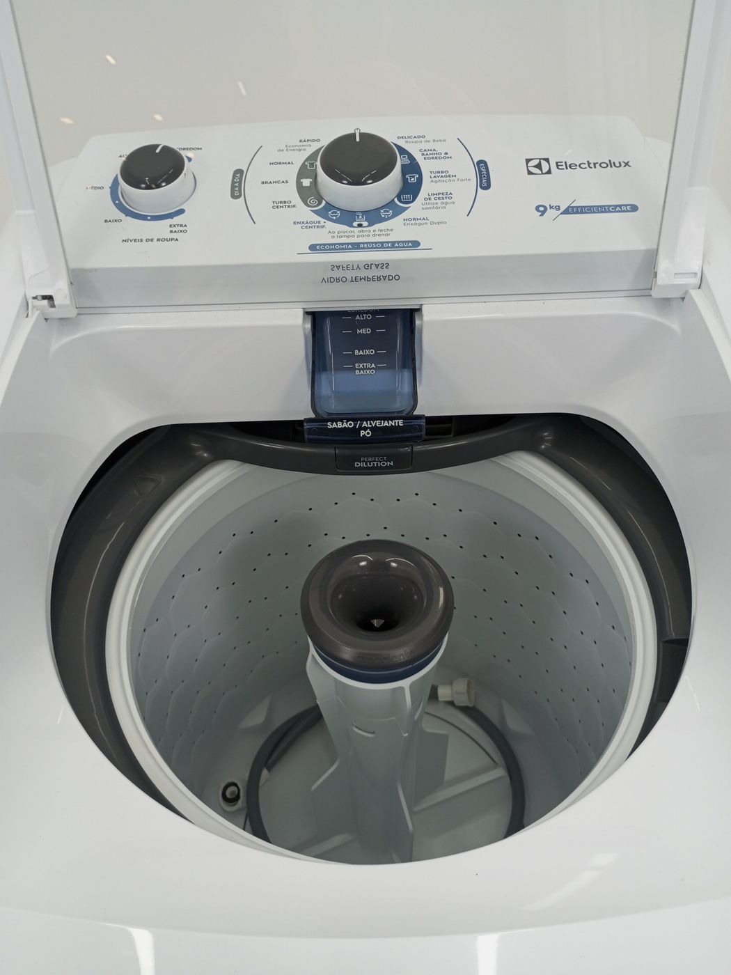 LAVADORA ELECTROLUX LED09 9KG EFFICIENT CARE 