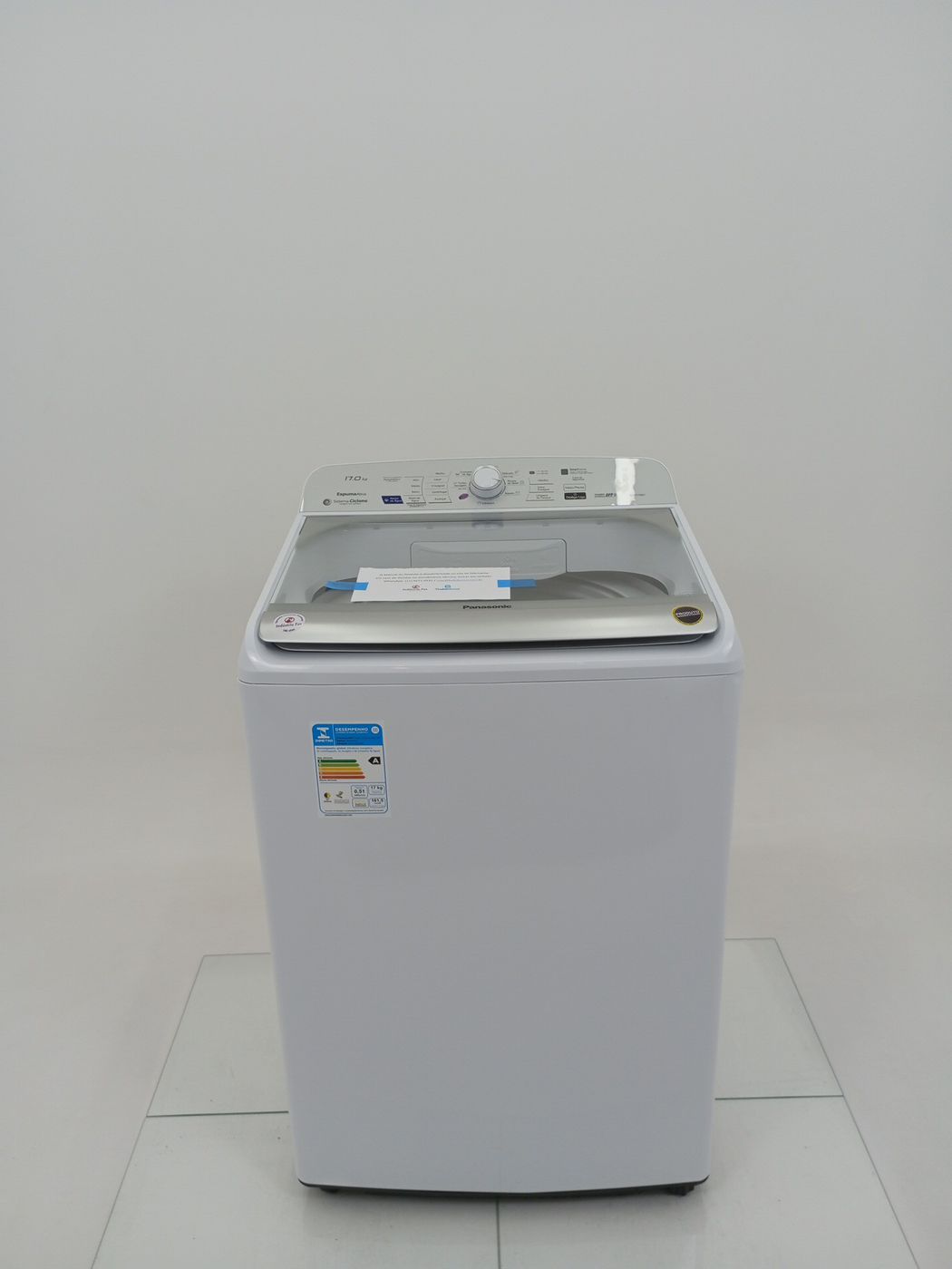 LAVADORA PANASONIC LAVAGEM INTELIGENTE 17KG -