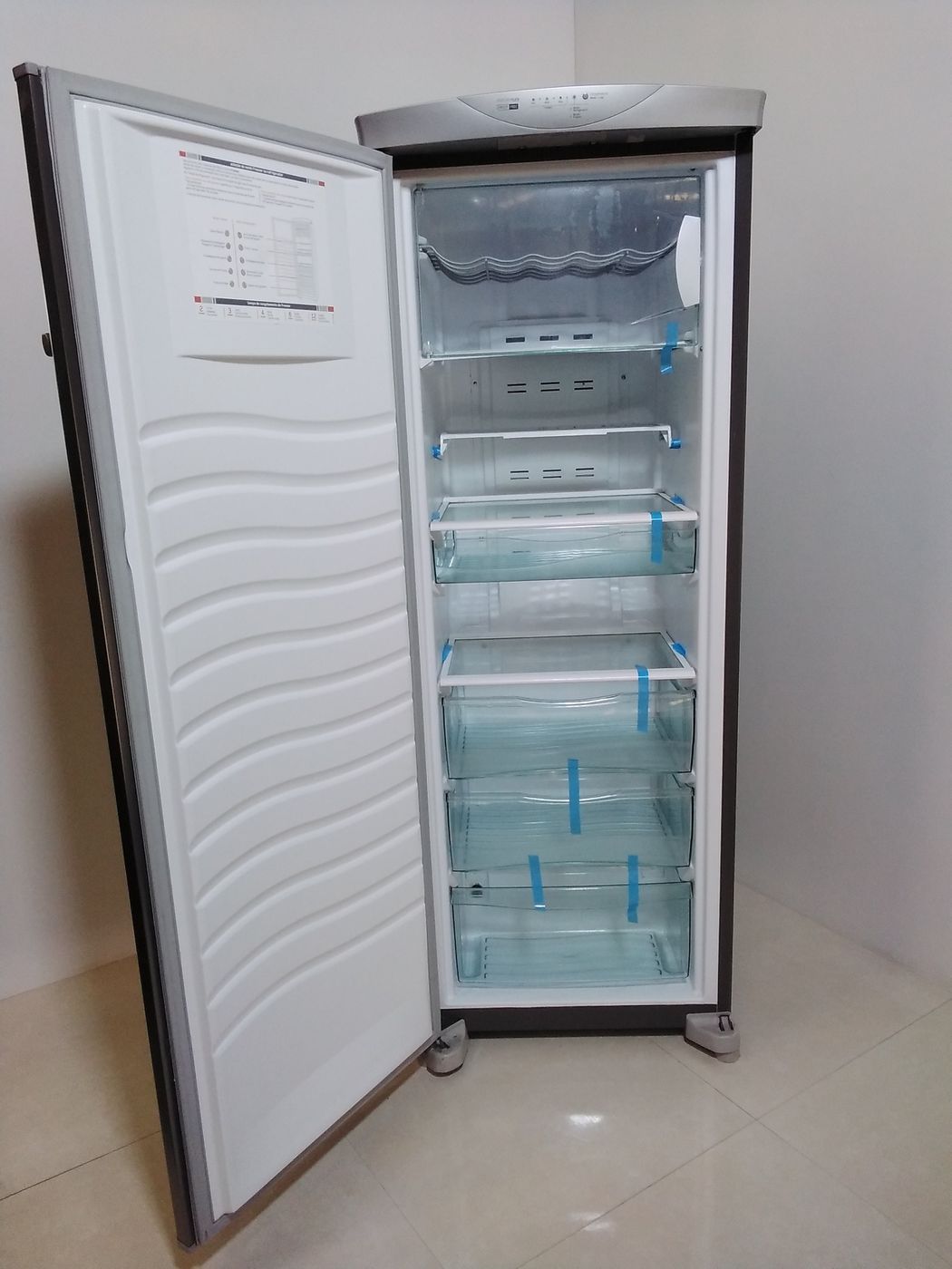 FREEZER BRASTEMP VERTICAL 1 PORTA 228L PL - I