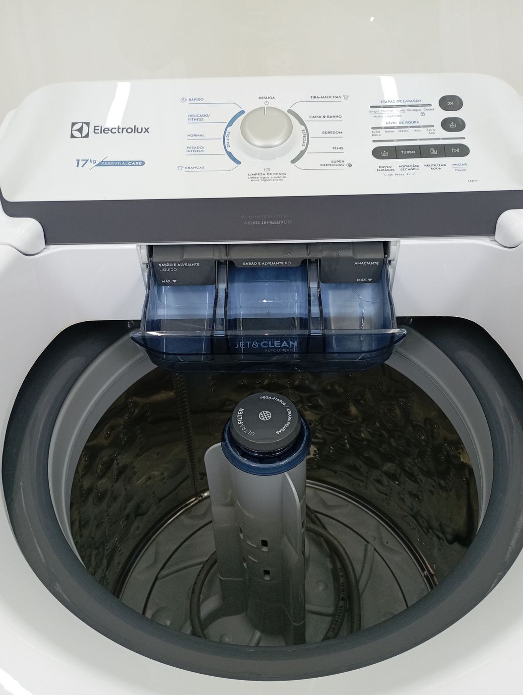 LAVADORA ELECTROLUX LED17 17KG ESSENTIAL CARE