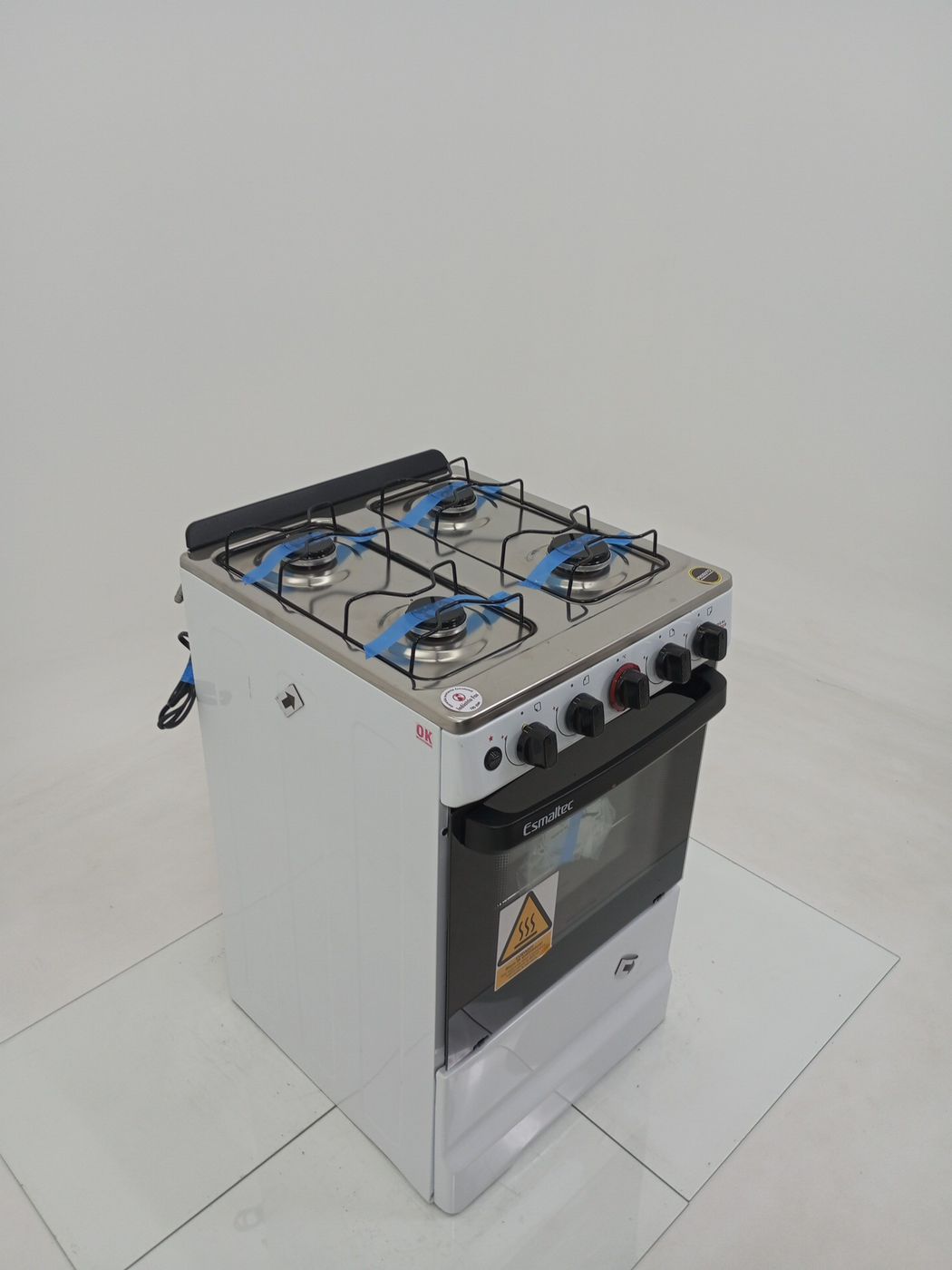 FOGAO ESMALTEC F4IAB 4 BOCAS COM ACENDIMENTO 