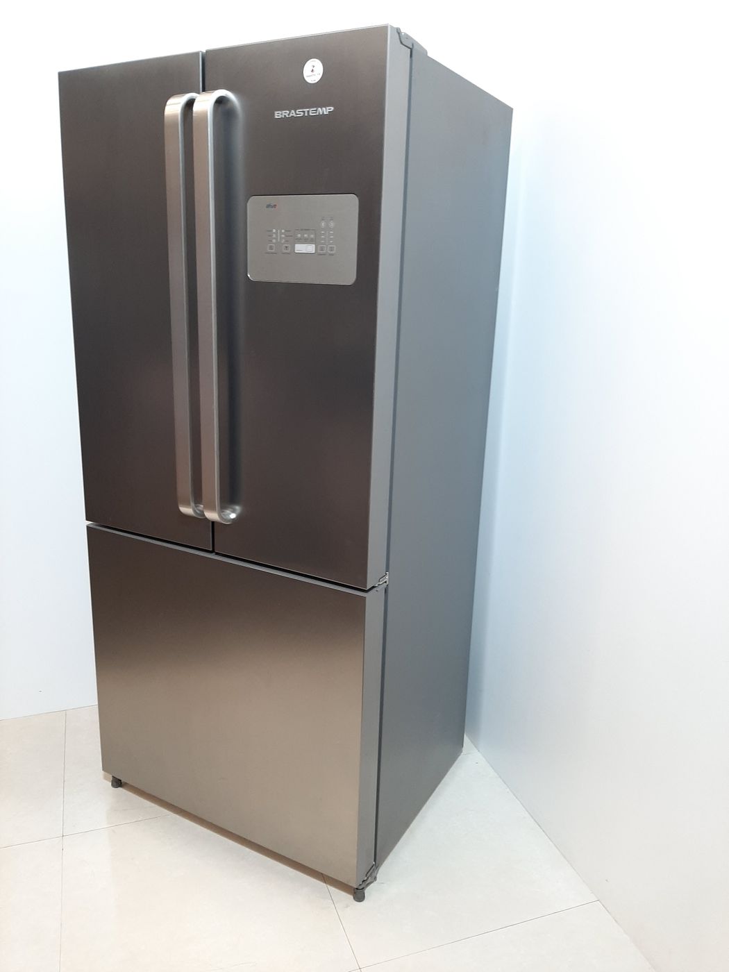 REFRIGERADOR BRASTEMP 3PORTAS 540L PL - INOX