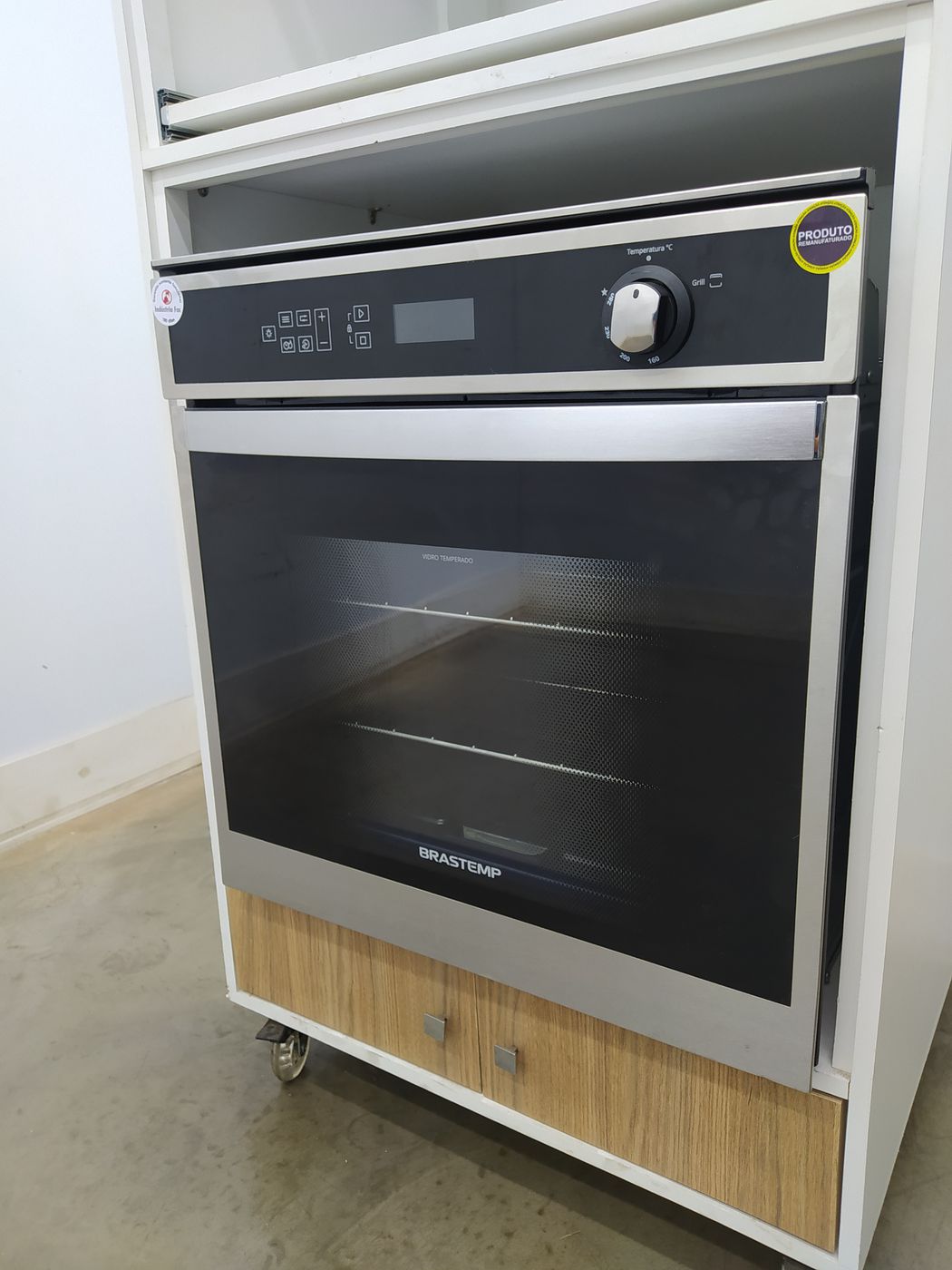 Forno Brastemp De Embutir 78l A Gas C/ Conveccao E Termometro Meat ...