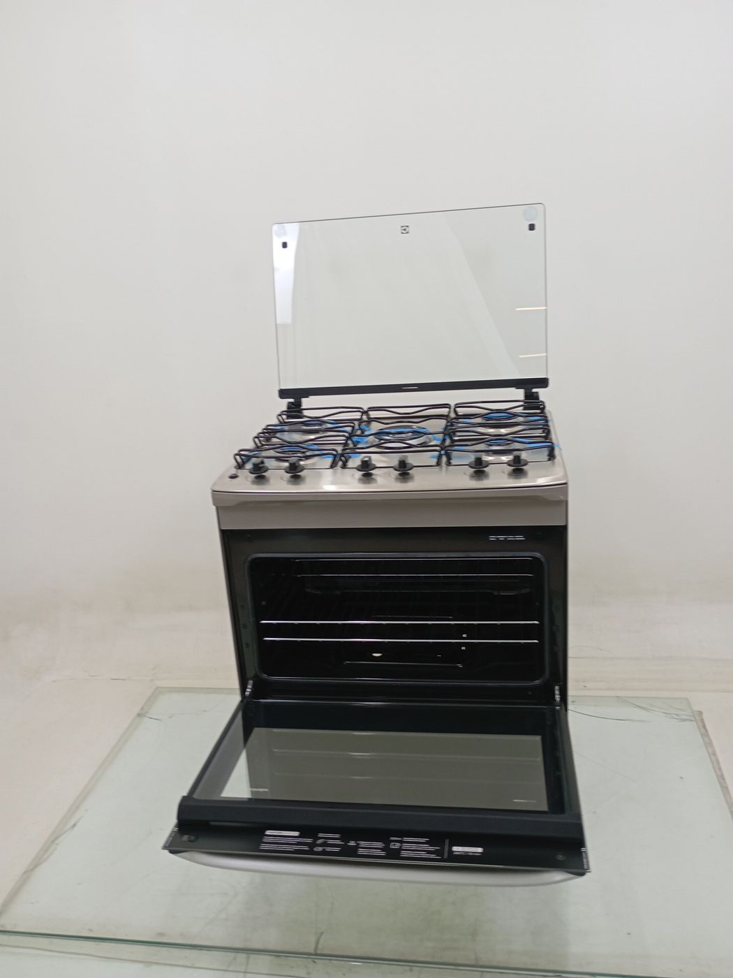 FOGAO ELECTROLUX FE5IG 5 BOCAS MESA INOX PERF