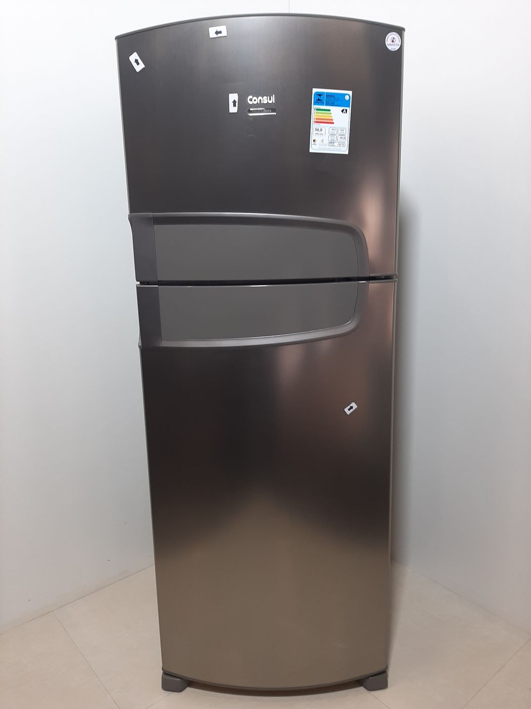 REFRIGERADOR CONSUL 2 PORTAS 441L PL - INOX