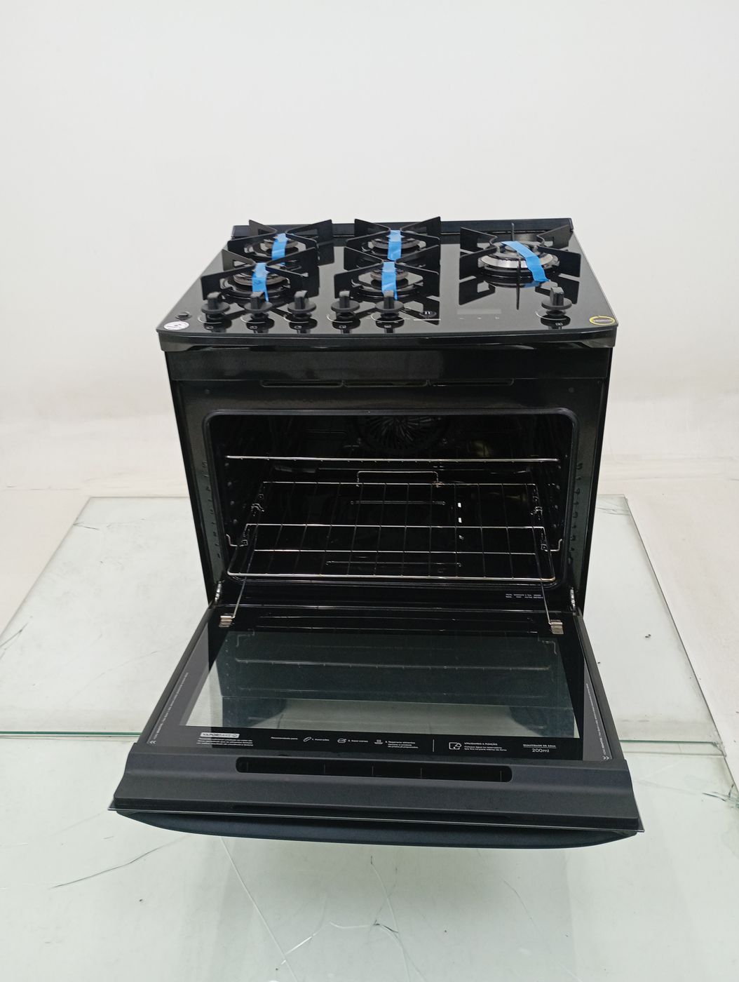 FOGAO ELECTROLUX FE5CP 5 BOCAS MESA DE VIDRO 