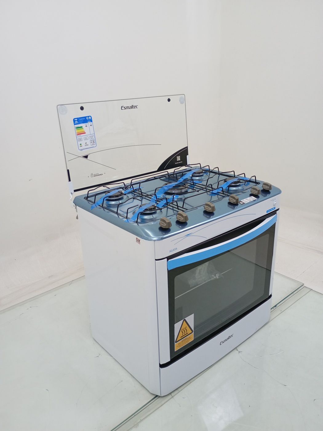 FOGAO ESMALTEC AGATA A GAS C/ ACENDIMENTO AUT