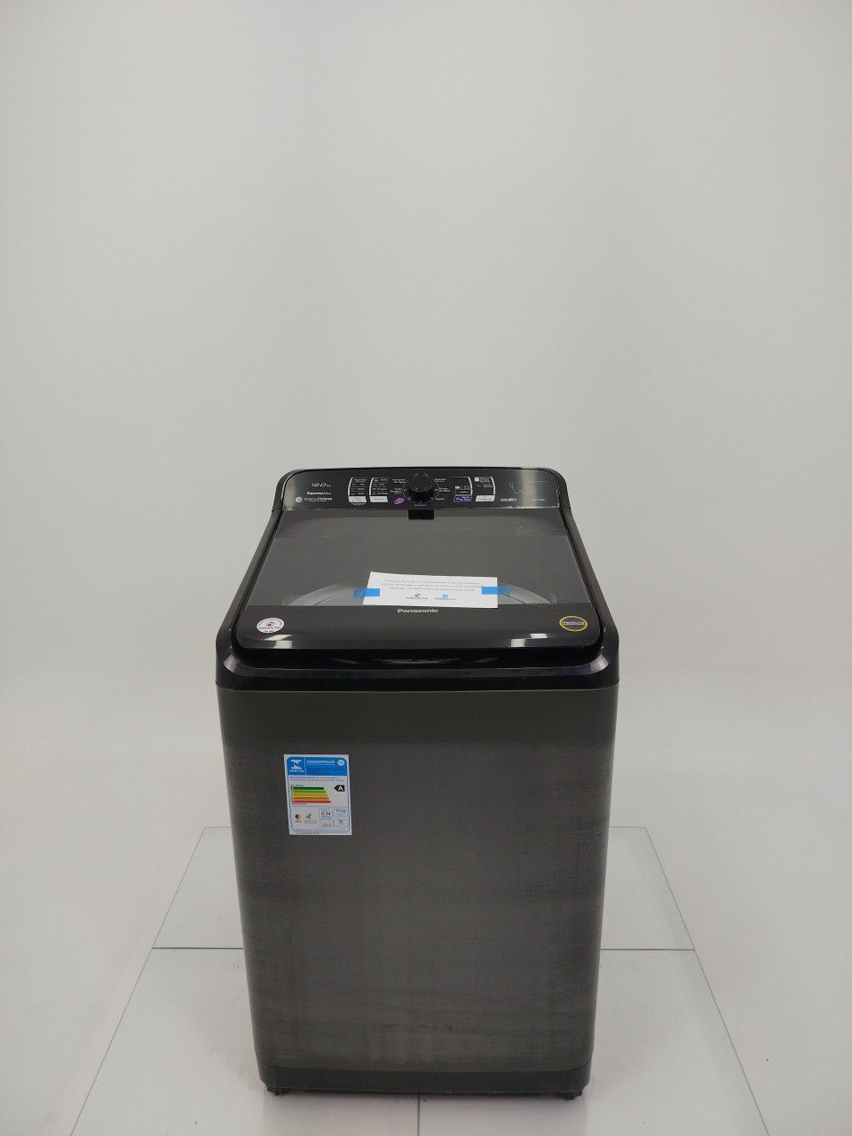 LAVADORA PANASONIC 12KG C/ PROGRAMA VANISH - 