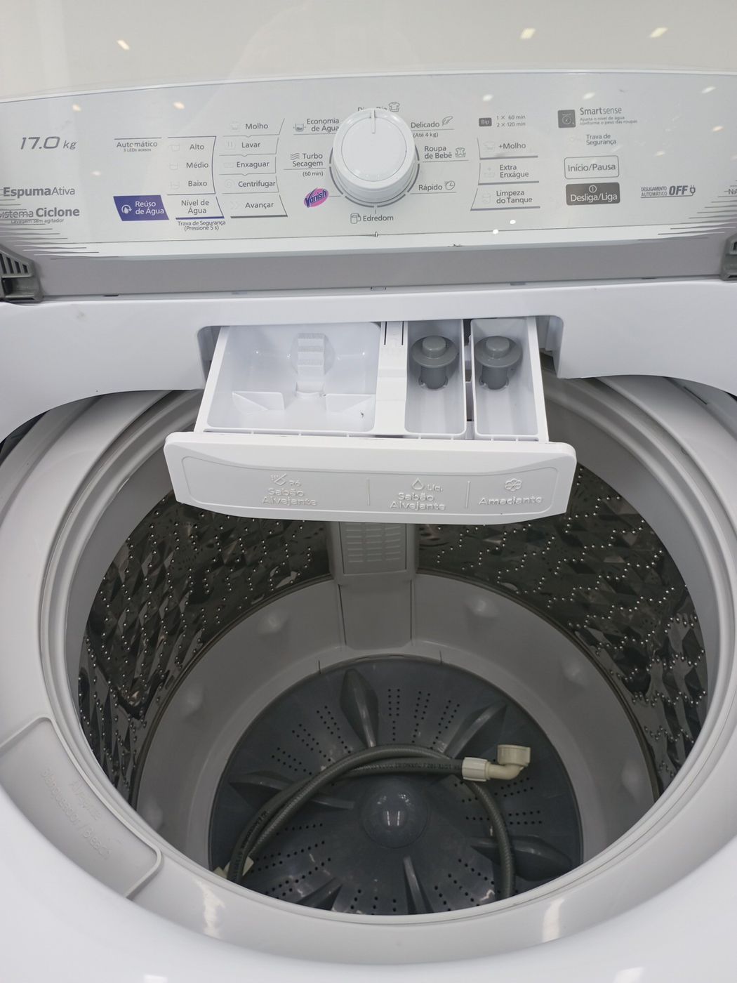 LAVADORA PANASONIC LAVAGEM INTELIGENTE 17KG -