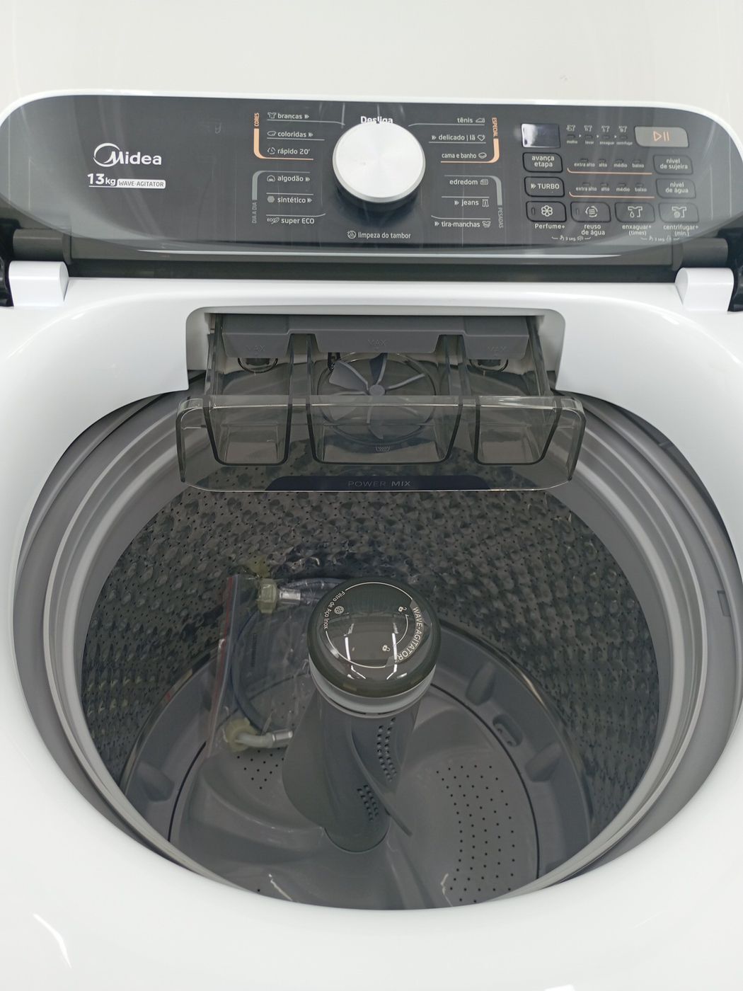 LAVADORA MIDEA MA512W 13KG WAVE AGITADOR - BR