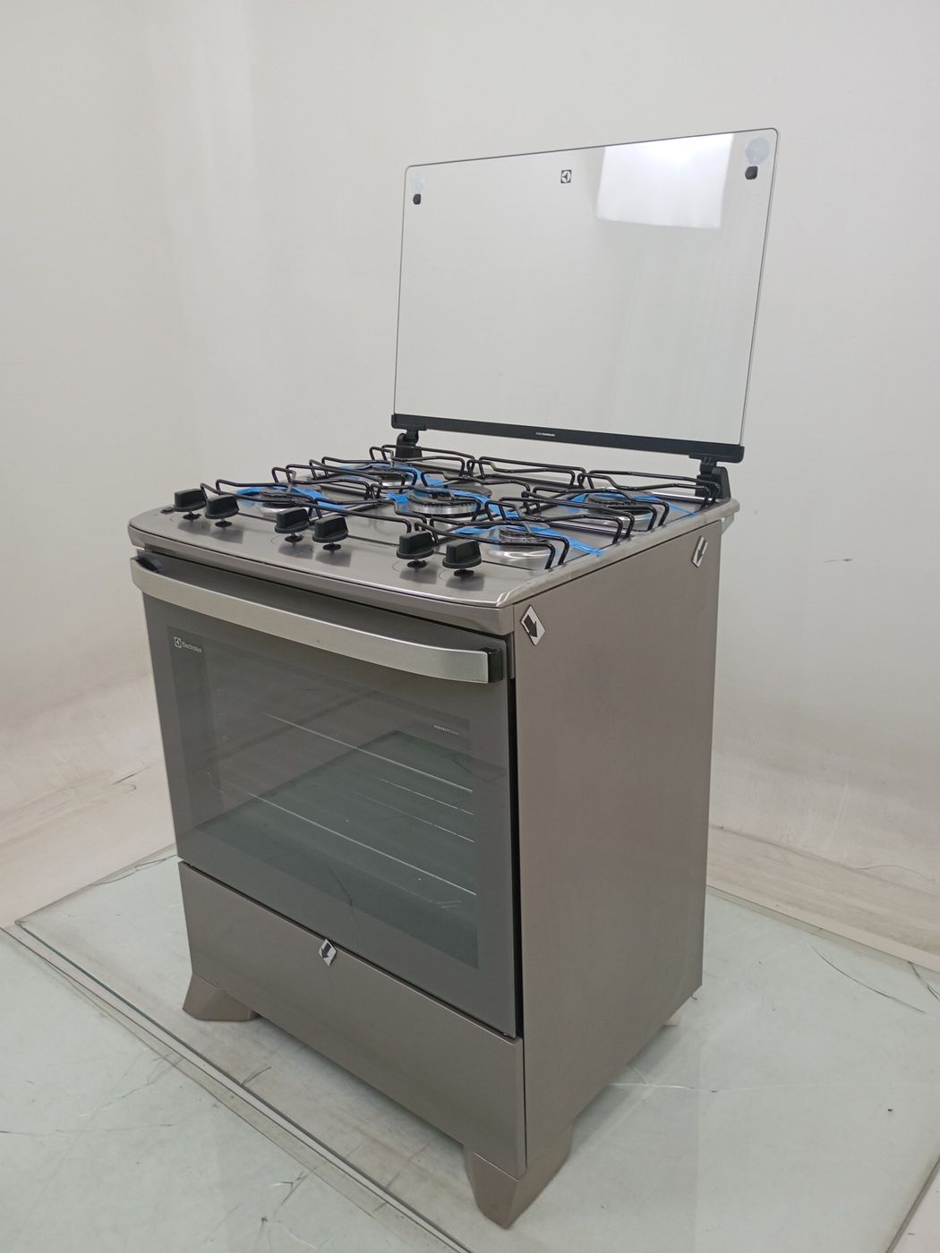 FOGAO ELECTROLUX FE5IC 5 BOCAS MESA INOX PERF