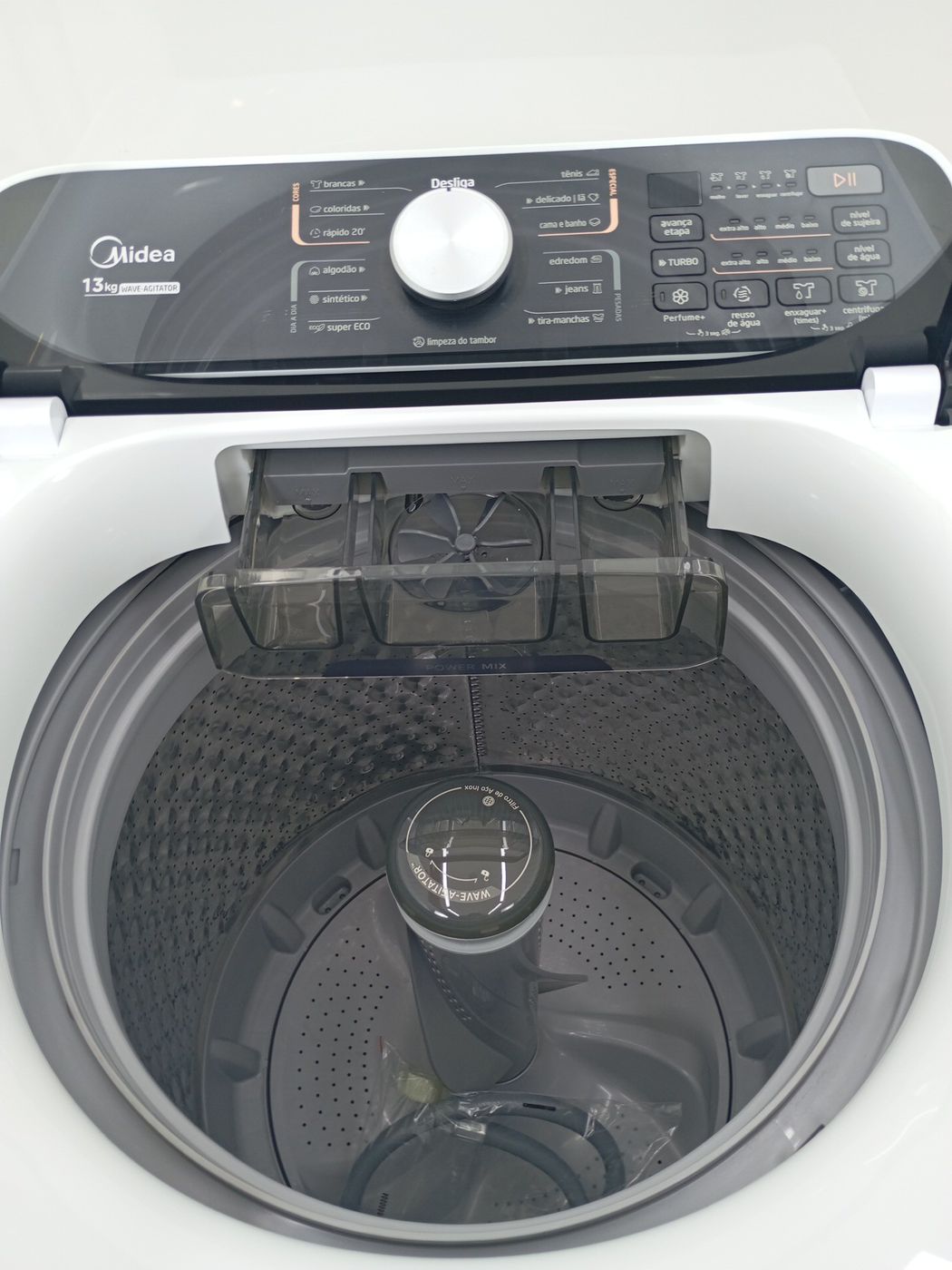 LAVADORA MIDEA MA512W 13KG WAVE AGITADOR - BR