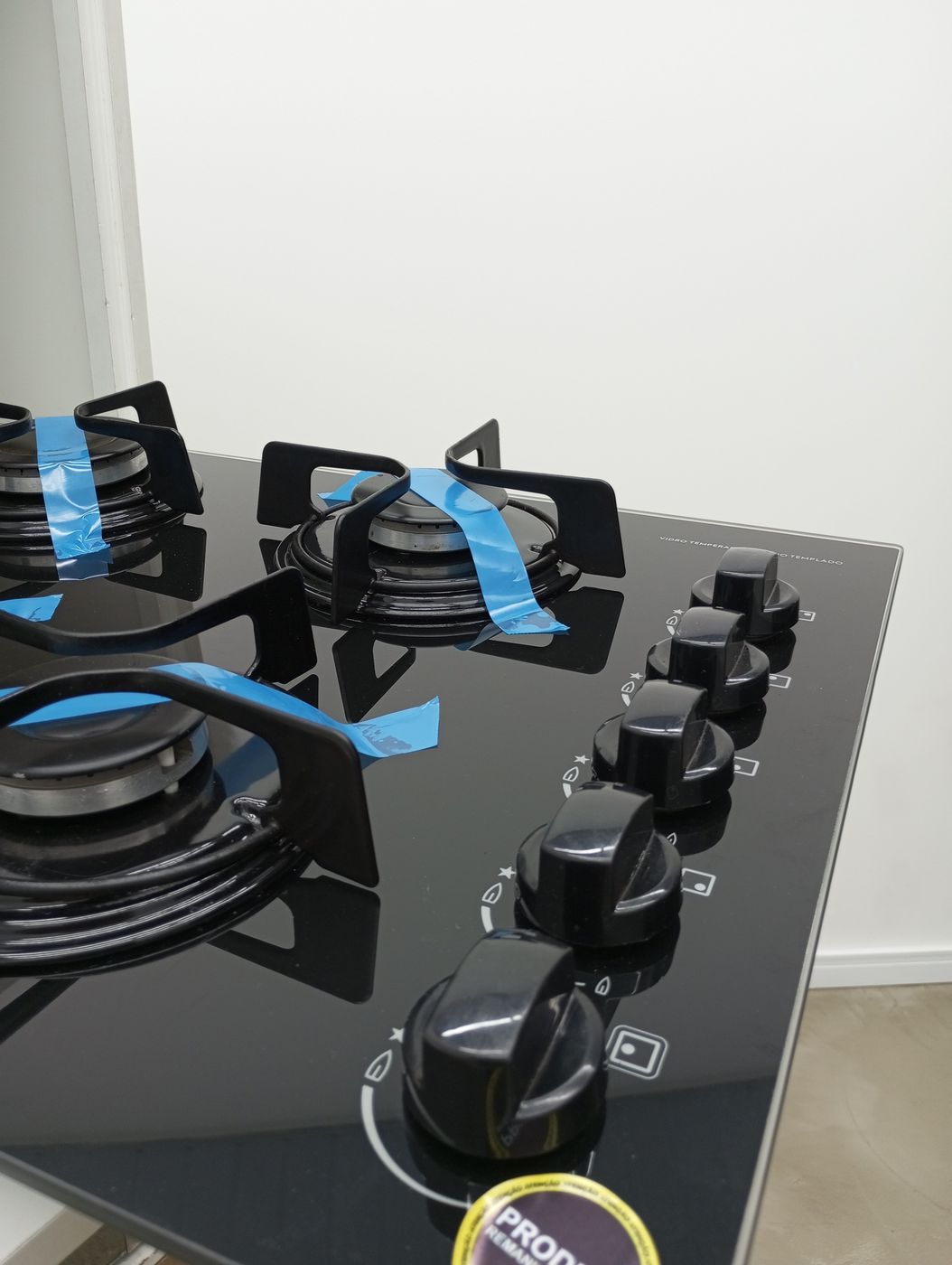 Cooktop Electrolux Ke5td Gas 5q Ke5td Preto TudoBônus