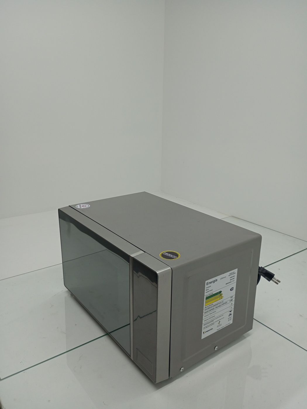 MICRO-ONDAS BRASTEMP 20L C/ FUNCOES PRE-PREPA