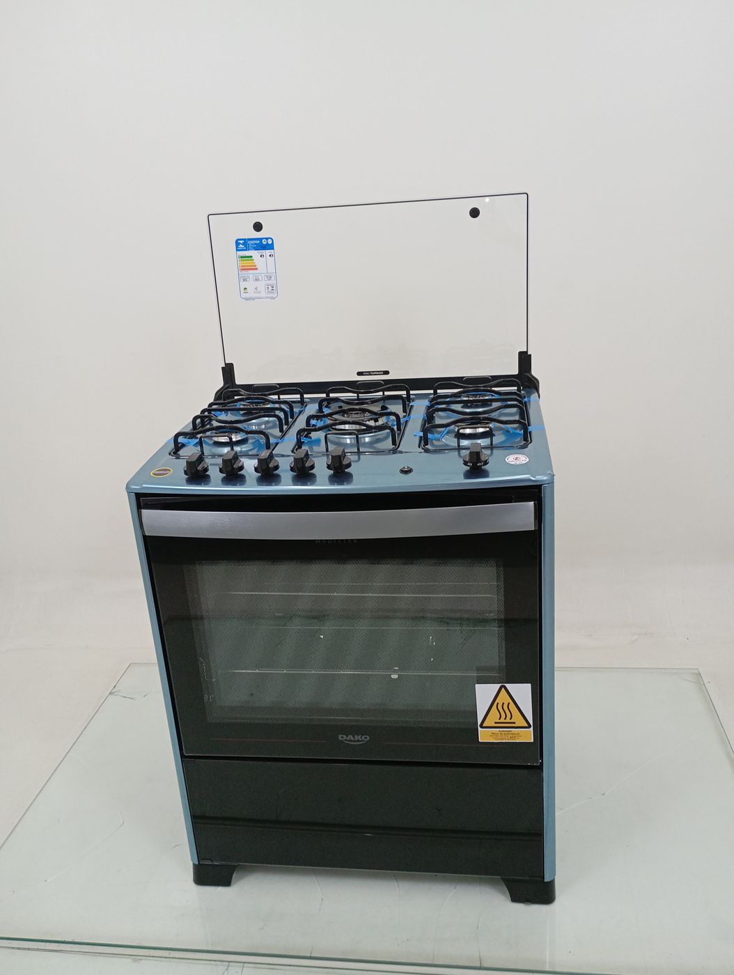 FOGAO DAKO MAGISTER 5 BOCAS - INOX