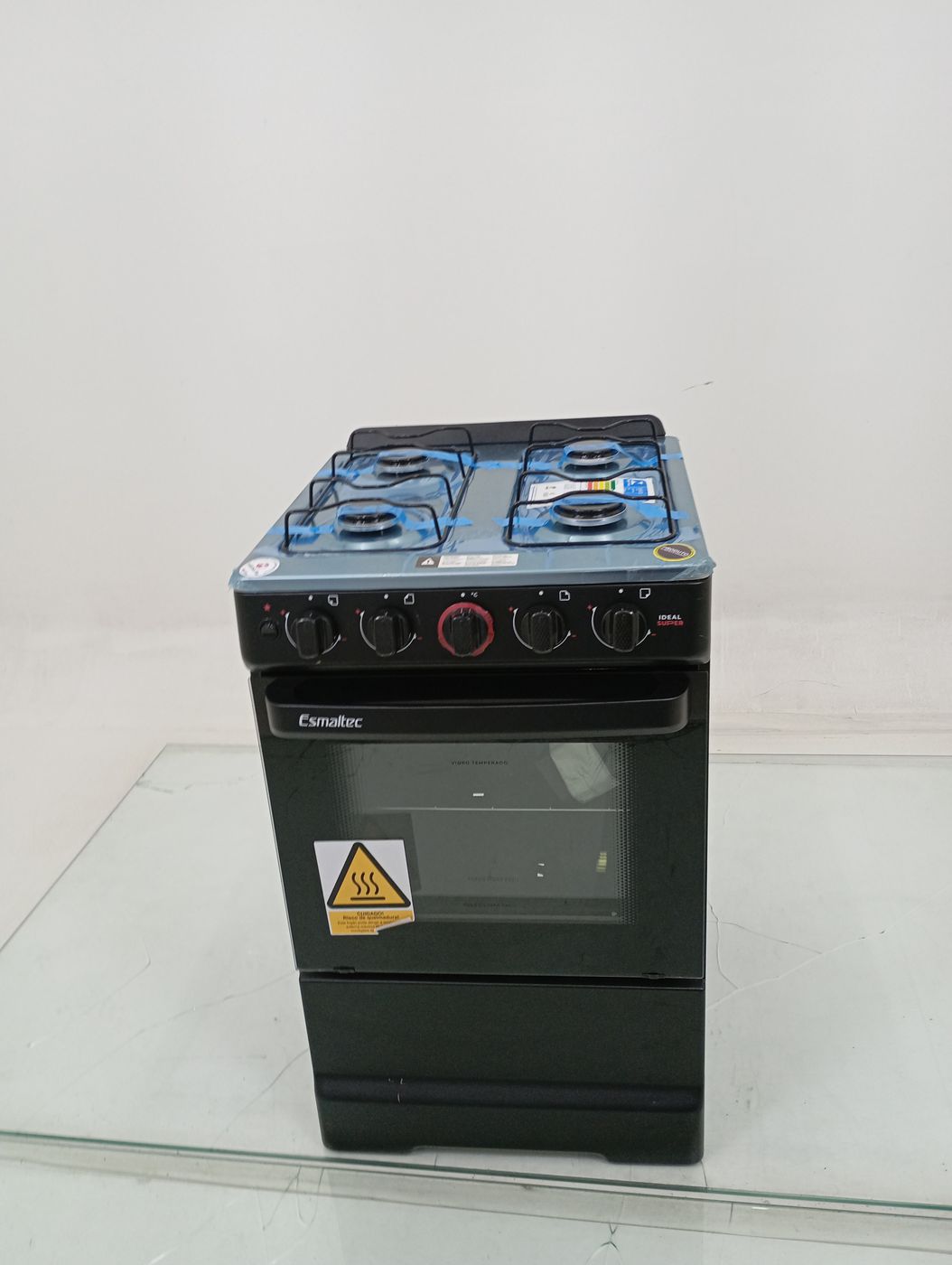 FOGAO ESMALTEC 4 BOCAS IDEAL SUPER 4121 - PRE