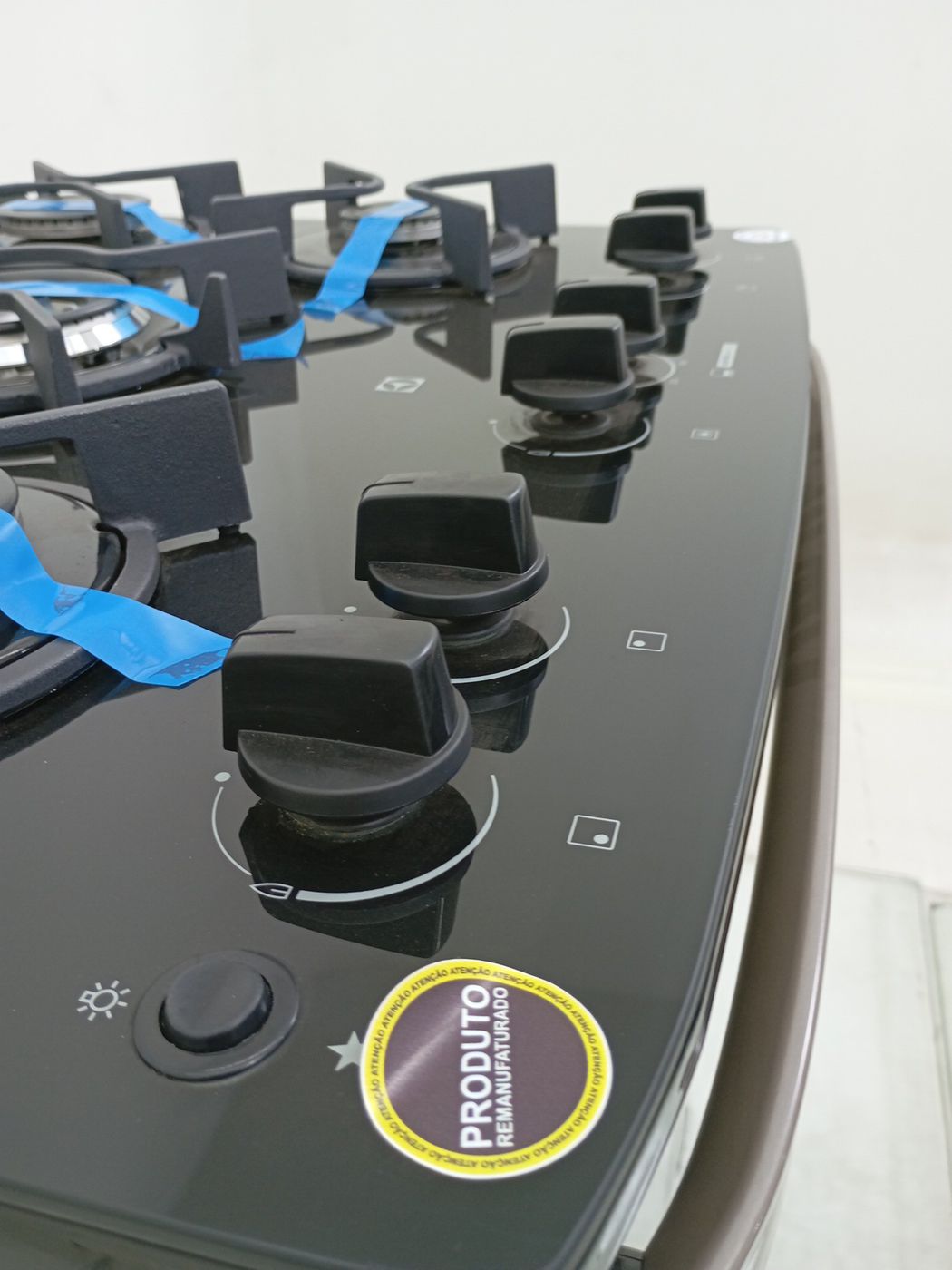 FOGAO ELECTROLUX FE5GB 5 BOCAS MESA DE VIDRO 