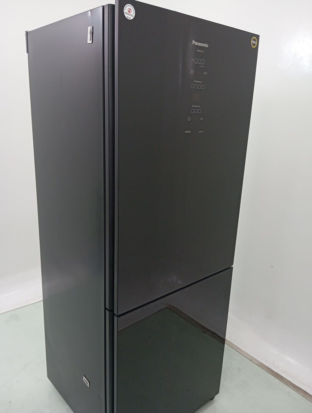 GELADEIRA PANASONIC BLACK GLASS FROST FREE 45