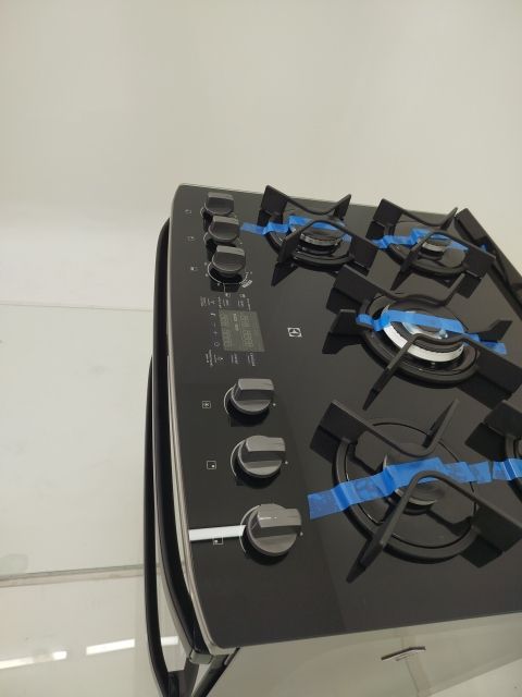 FOGAO ELECTROLUX FE5AD 5 BOCAS MESA DE VIDRO 
