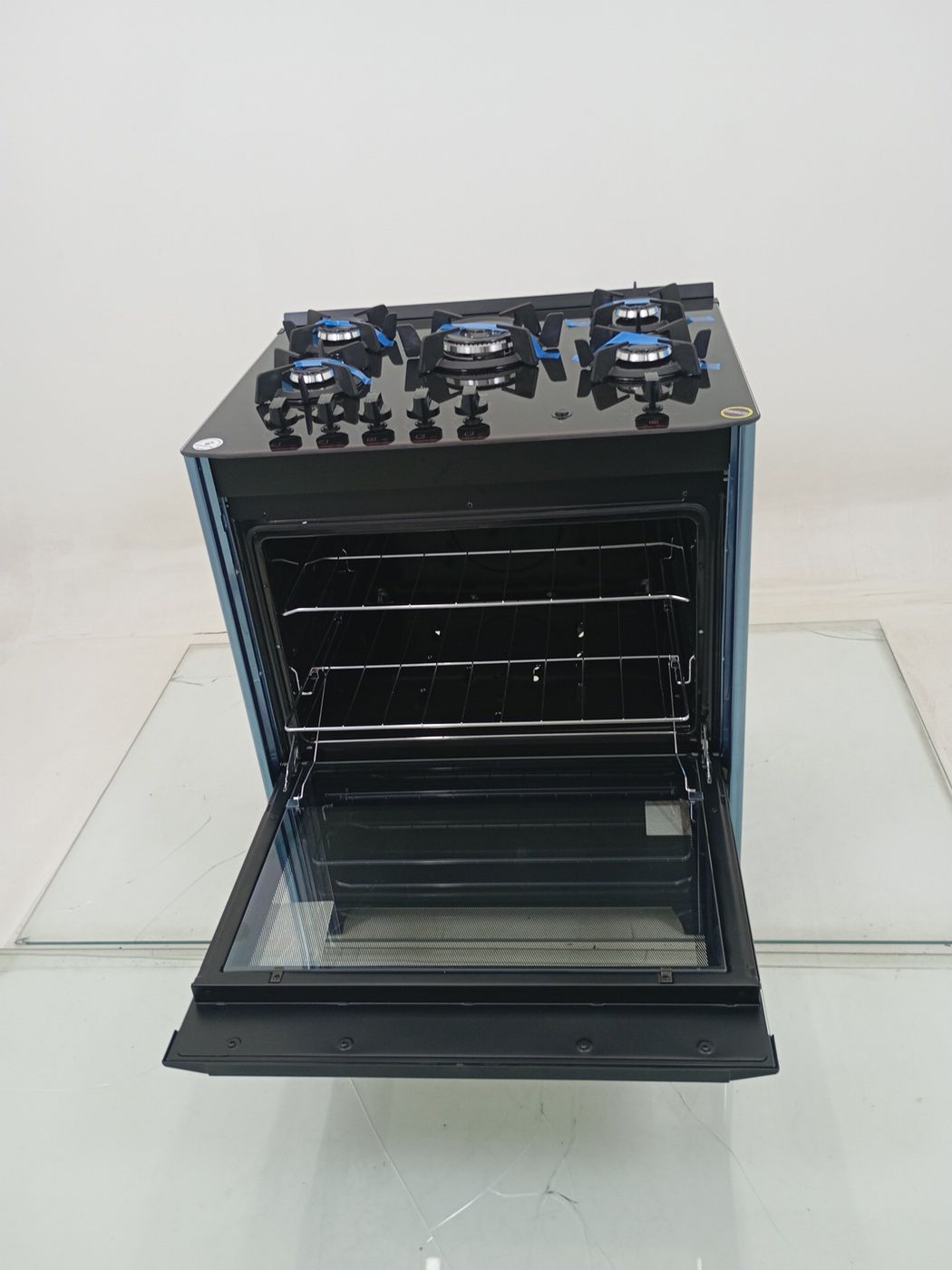 FOGAO DAKO 5 BOCAS MESA DE VIDRO MAGISTER - P