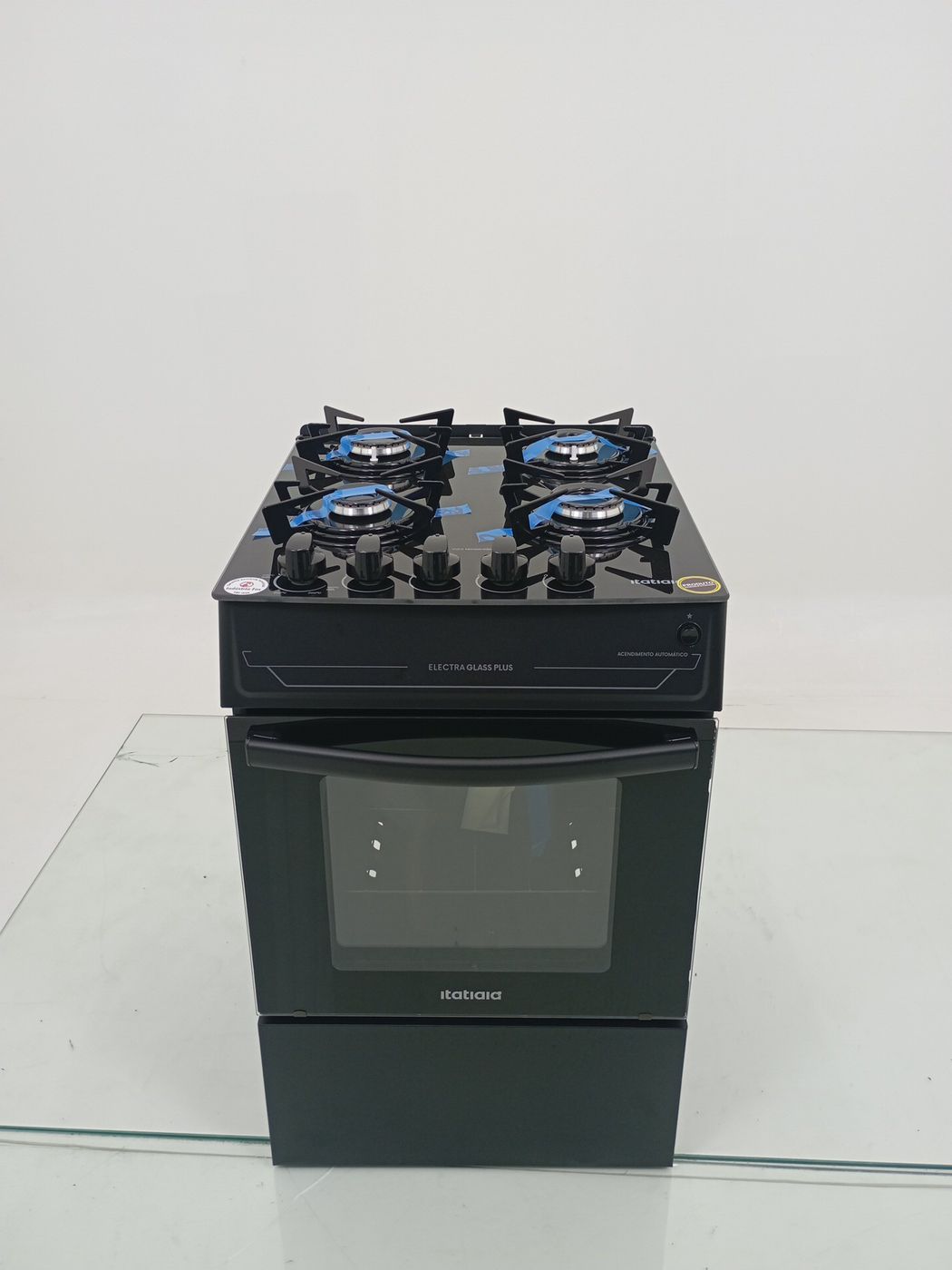 FOGAO ITATIAIA ELECTRA GLASS PLUS 4Q PTO - PR