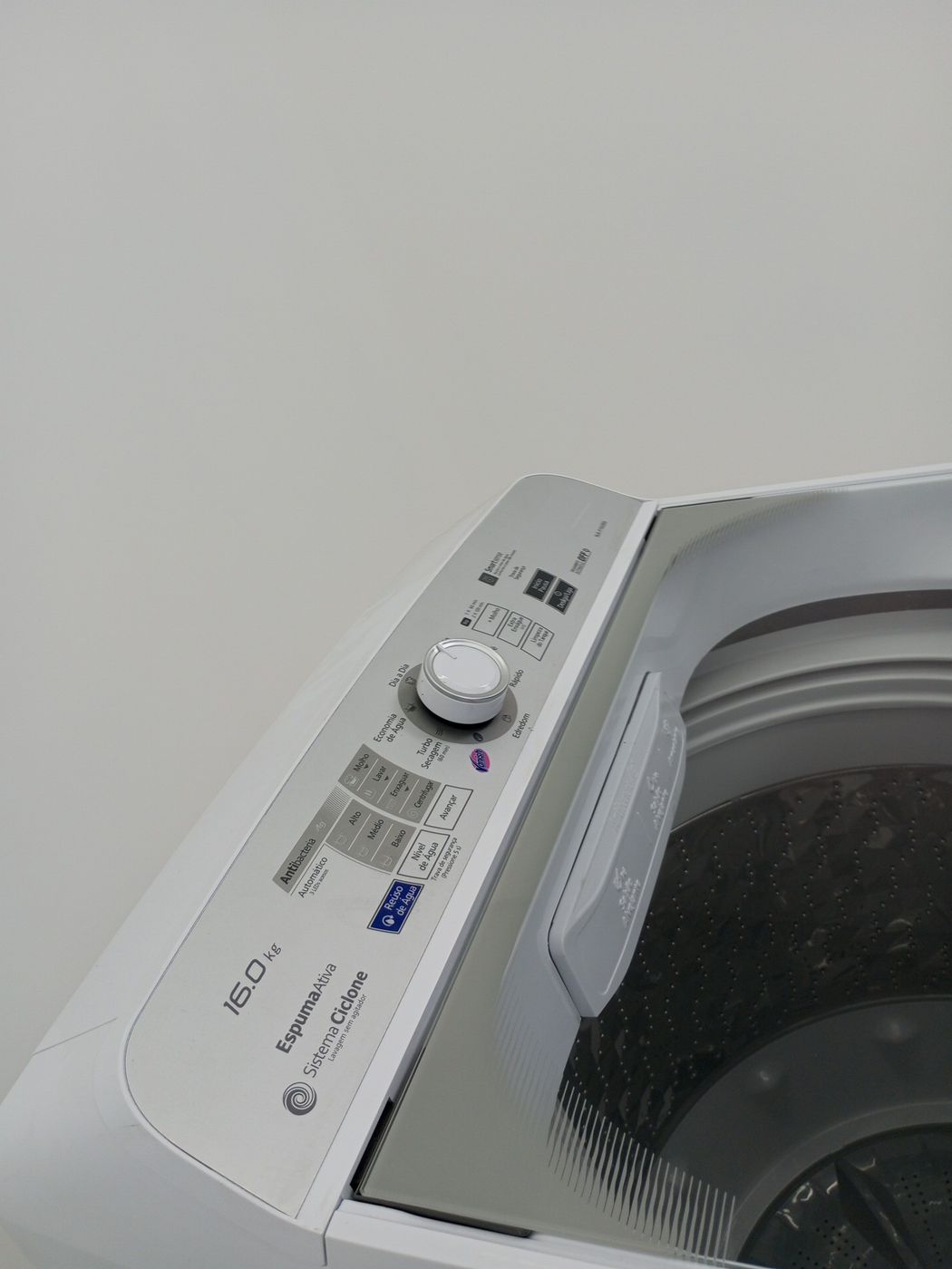 LAVADORA PANASONIC 16KG C/ 9 PROGRAMAS DE LAV