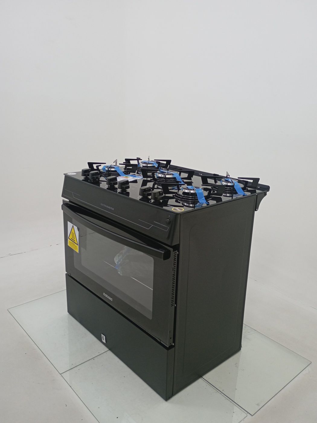 FOGAO ITATIAIA 5 BOCAS ELECTRA GLASS PLUS - P