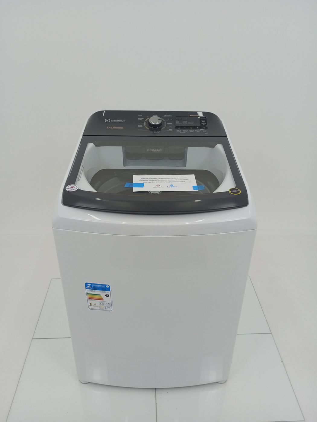 LAVADORA ELECTROLUX LEC17 17KG PREMIUM CARE -