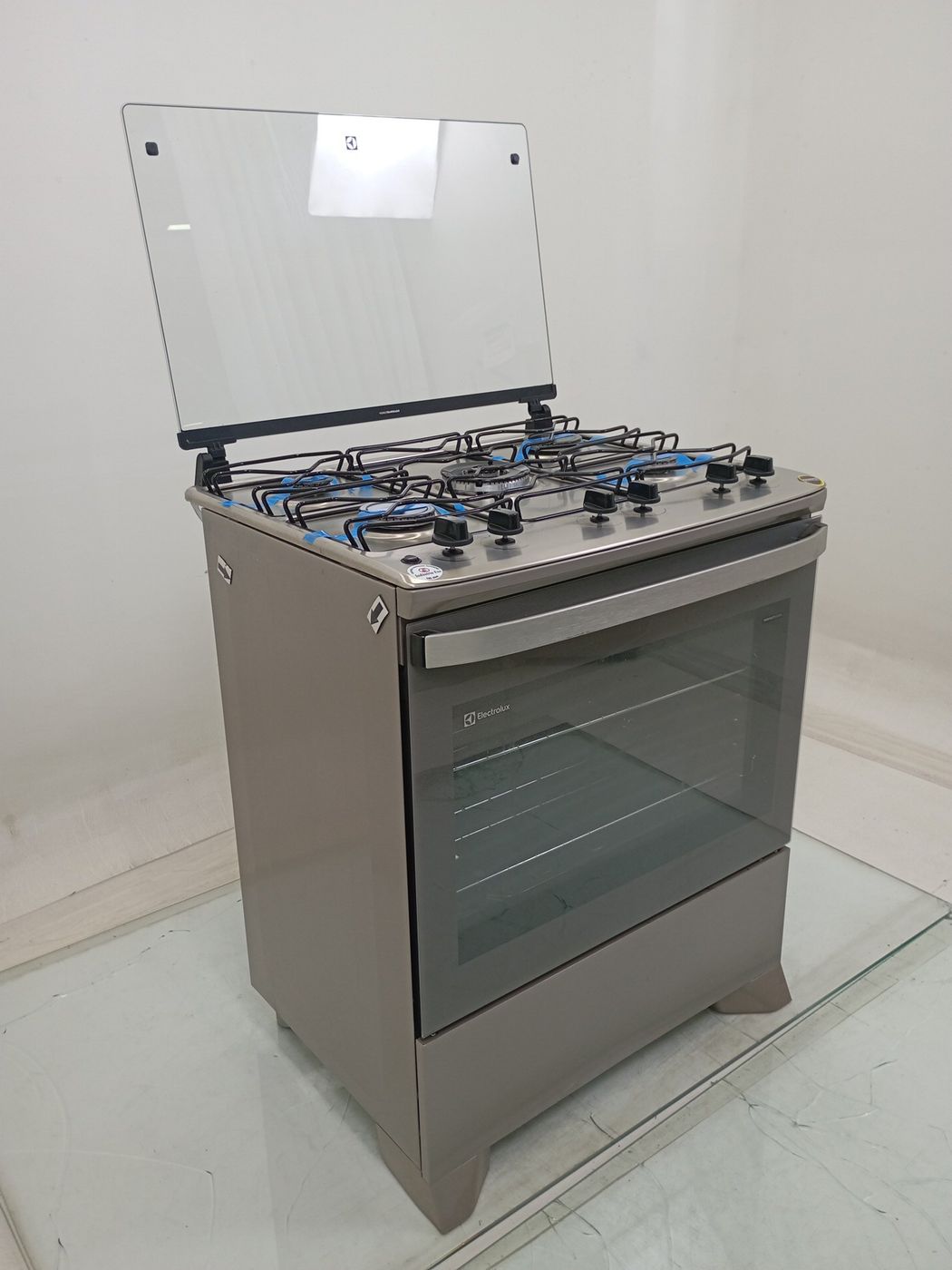 FOGAO ELECTROLUX FE5IC 5 BOCAS MESA INOX PERF