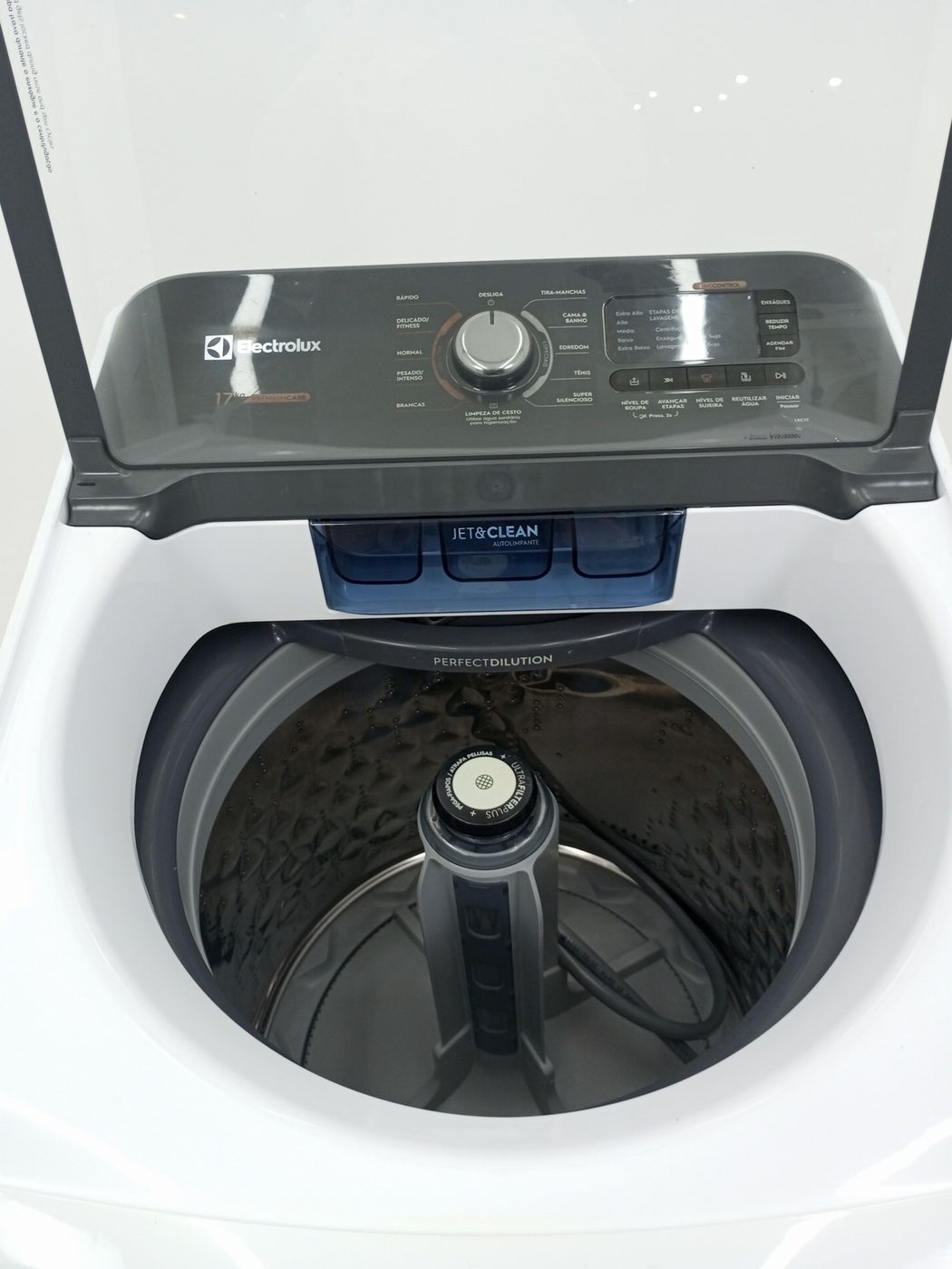 LAVADORA ELECTROLUX LEC17 17KG PREMIUM CARE -