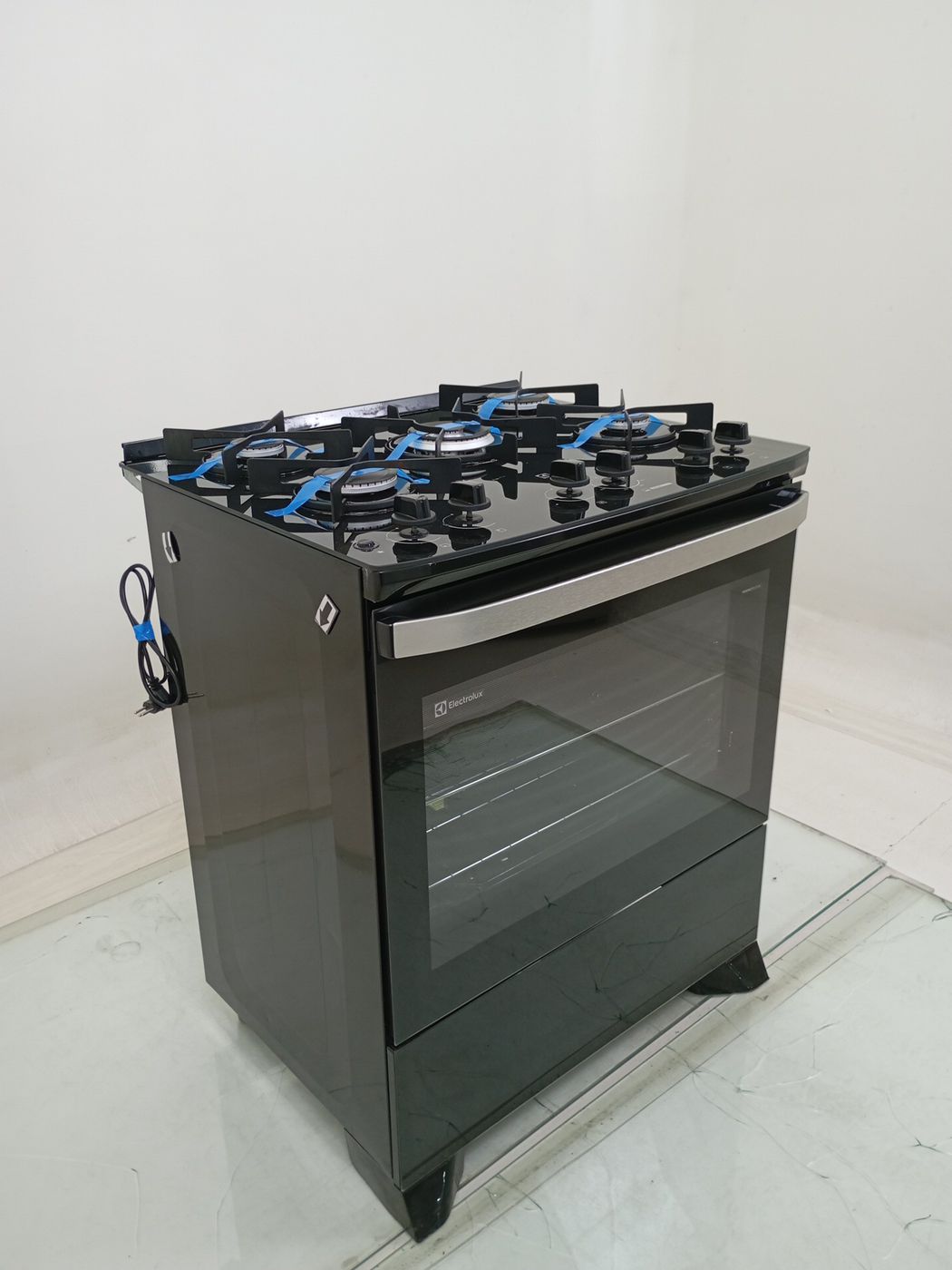 FOGAO ELECTROLUX FE5GP 5 BOCAS MESA DE VIDRO 