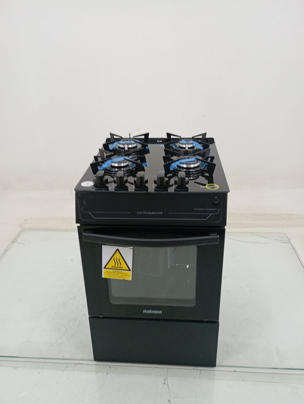 FOGAO ITATIAIA ELECTRA GLASS PLUS 4Q PTO - PR