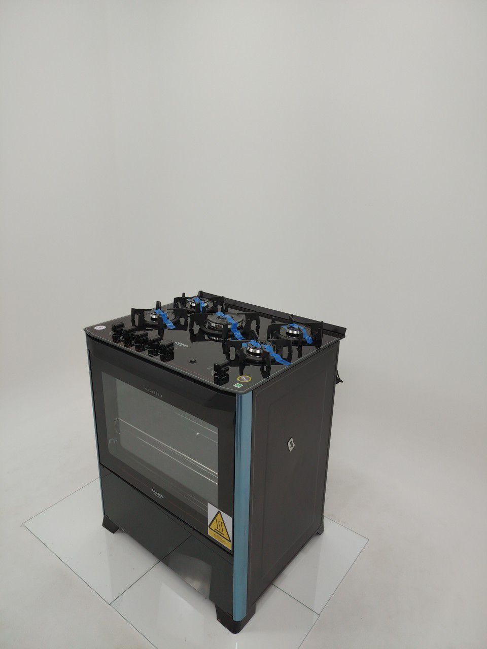 FOGAO DAKO 5 BOCAS MESA DE VIDRO MAGISTER - P