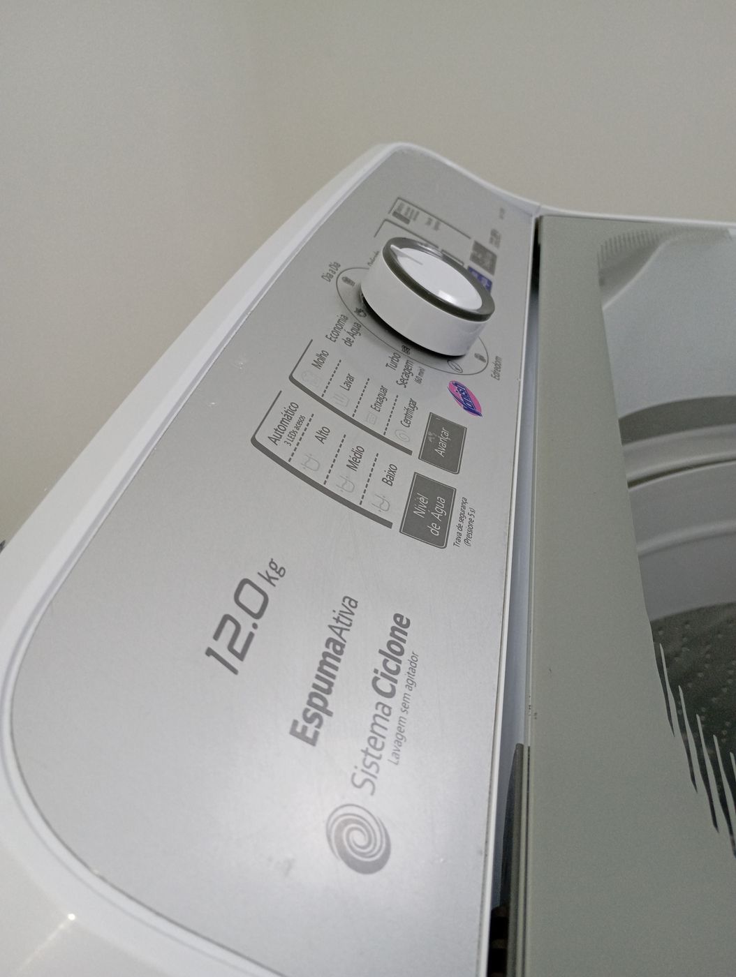 LAVADORA PANASONIC 12KG C/ PROGRAMA VANISH - 