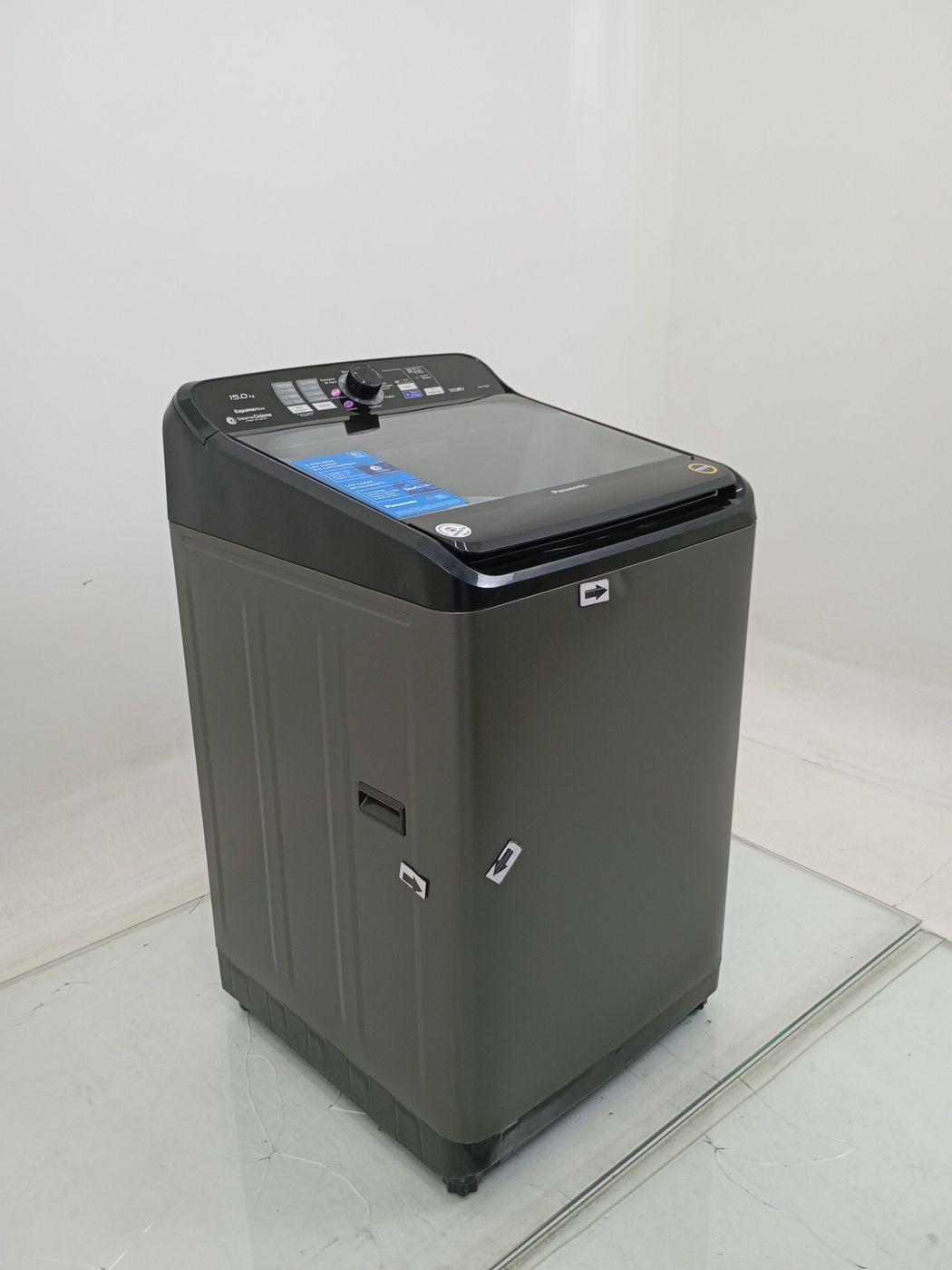 LAVADORA PANASONIC F150B1TA 15KG - PRETO