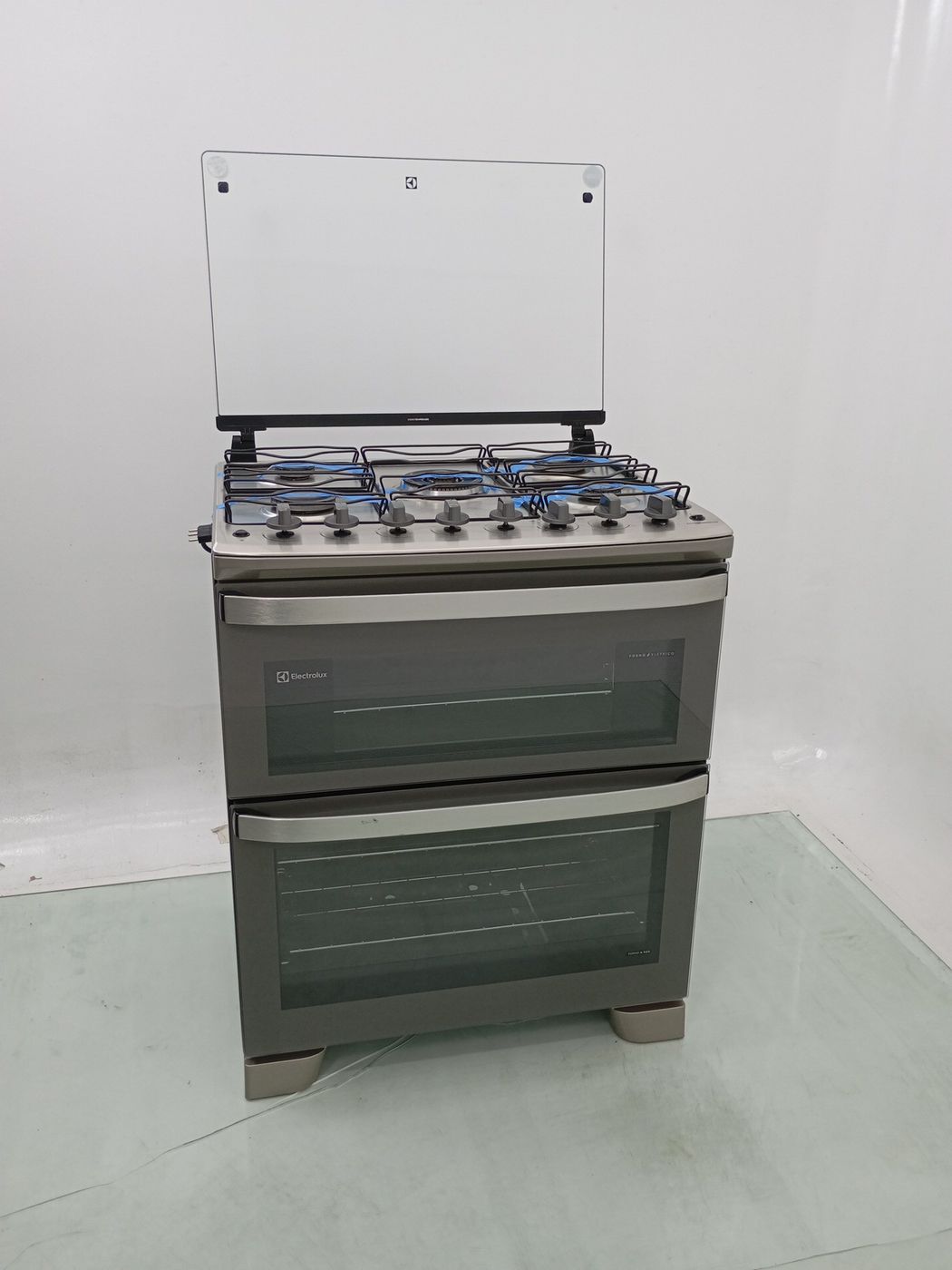 FOGAO ELECTROLUX FE5DC 5 BOCAS DUPLO FORNO PE