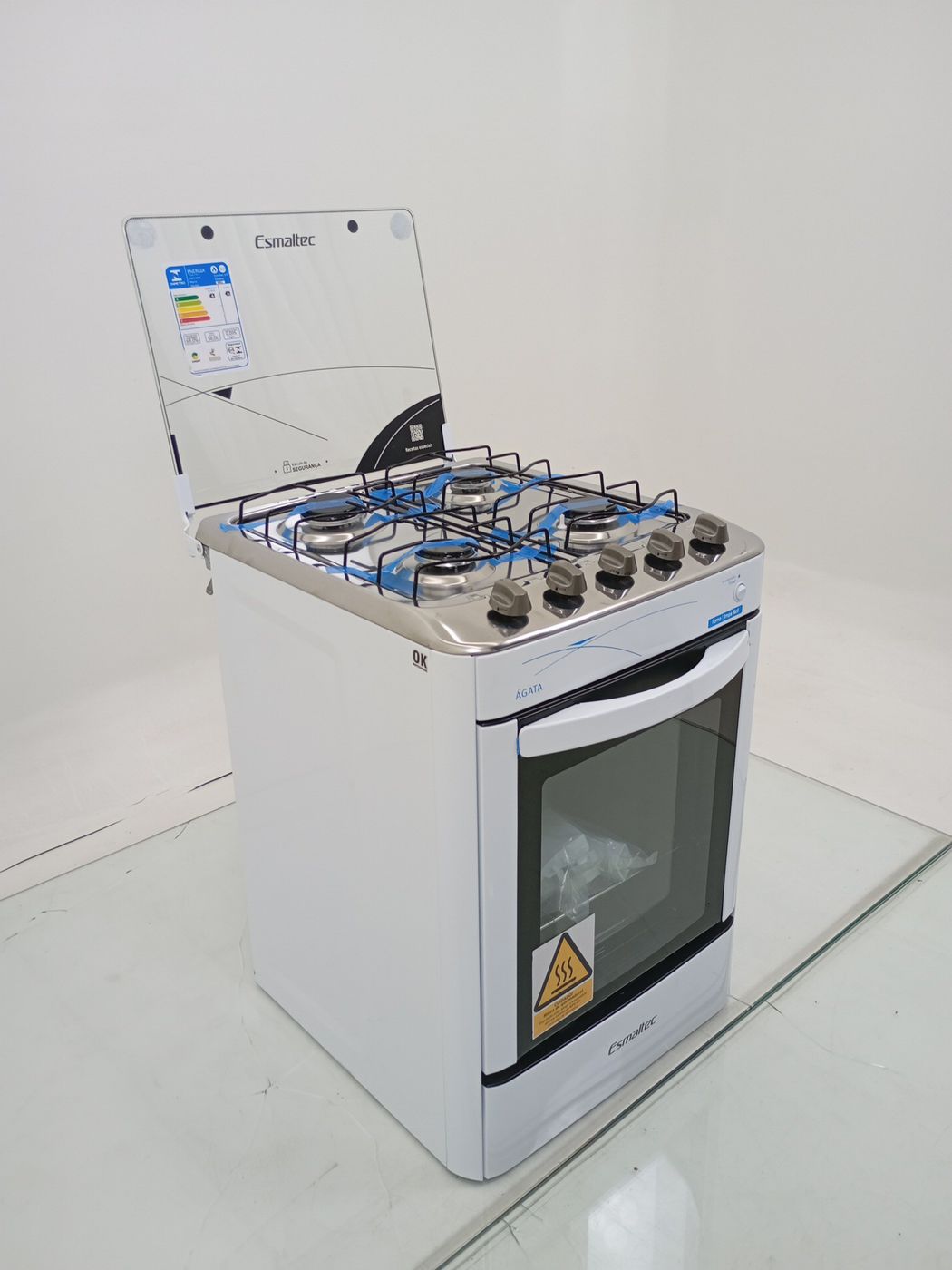 FOGAO ESMALTEC AGATA A GAS C/ ACENDIMENTO AUT