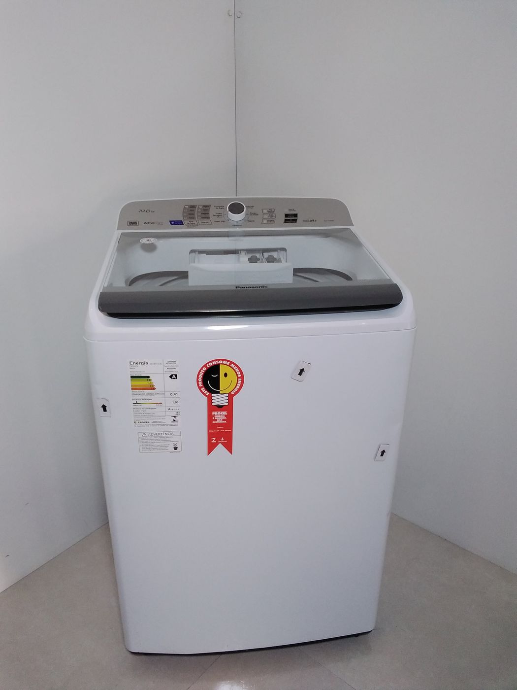 LAVADORA PANASONIC 14KG COM A MELHOR LAVAGEM 