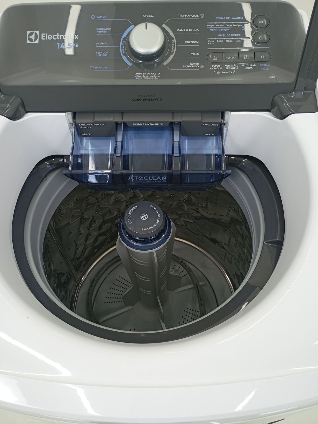LAVADORA ELECTROLUX LEE15 14,5KG TOP LOAD - B