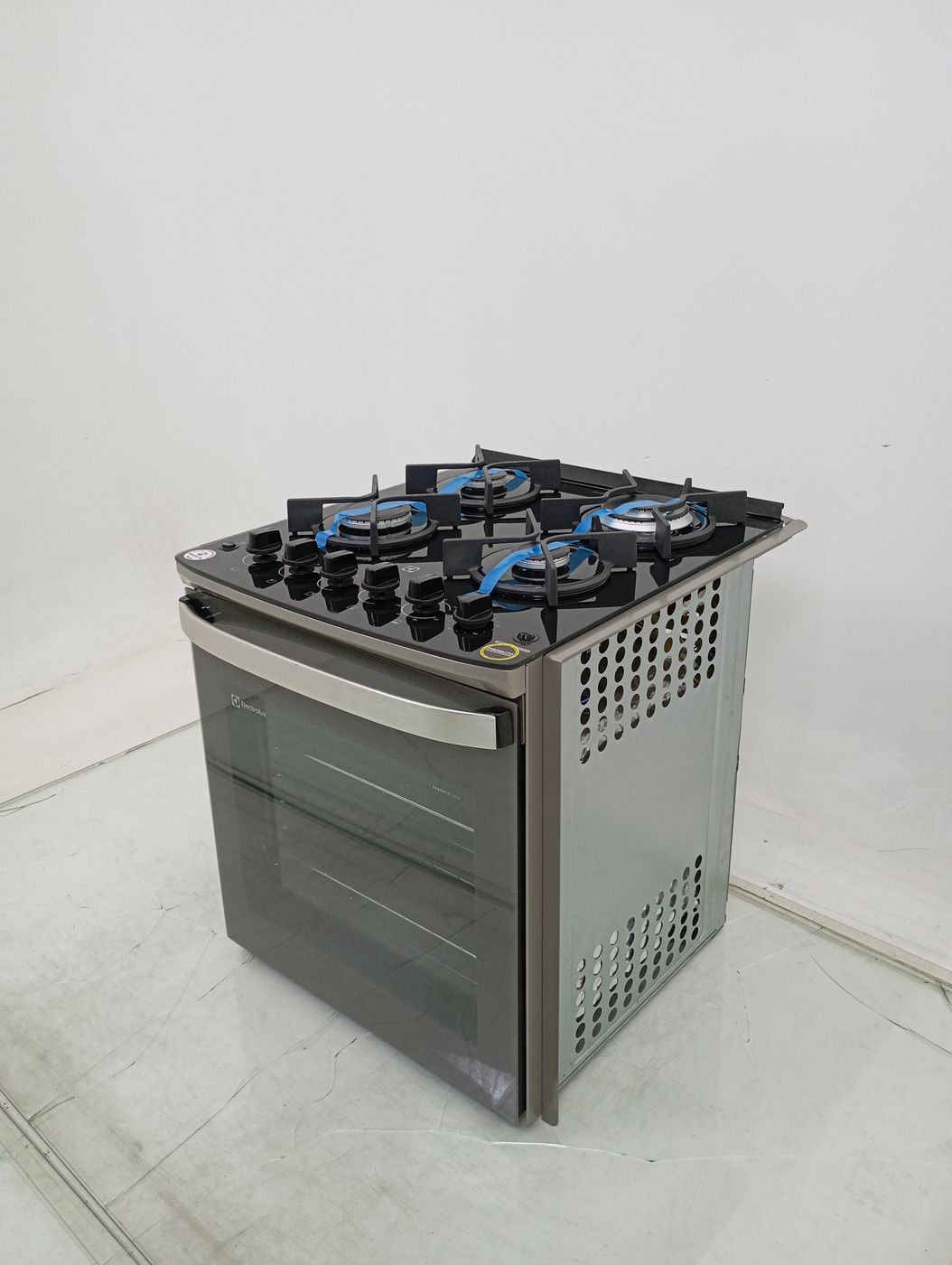 FOGAO ELECTROLUX DE EMBUTIR 4 BOCAS CINZA EXP